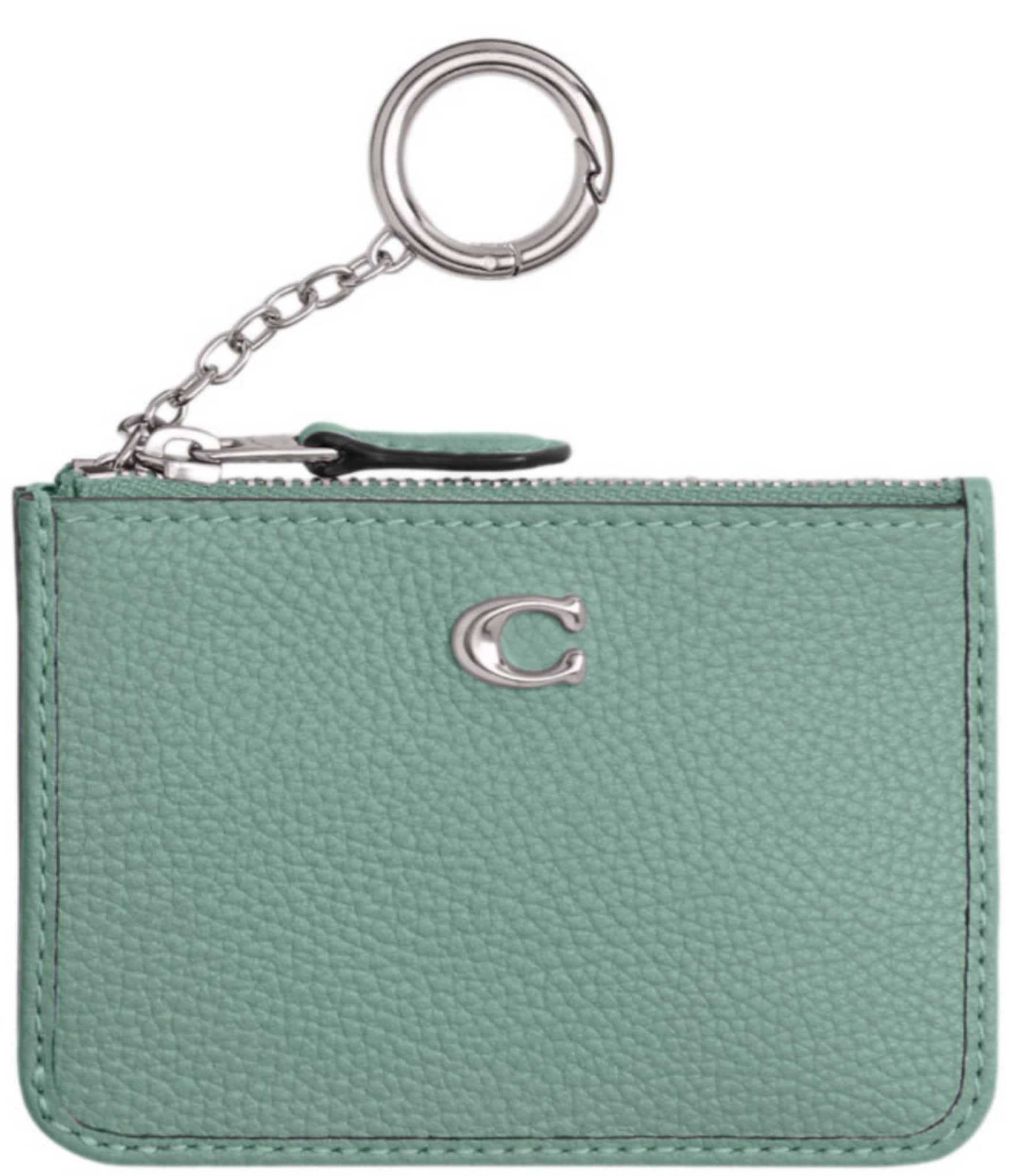 Coach Mini top Skinny ID in Green