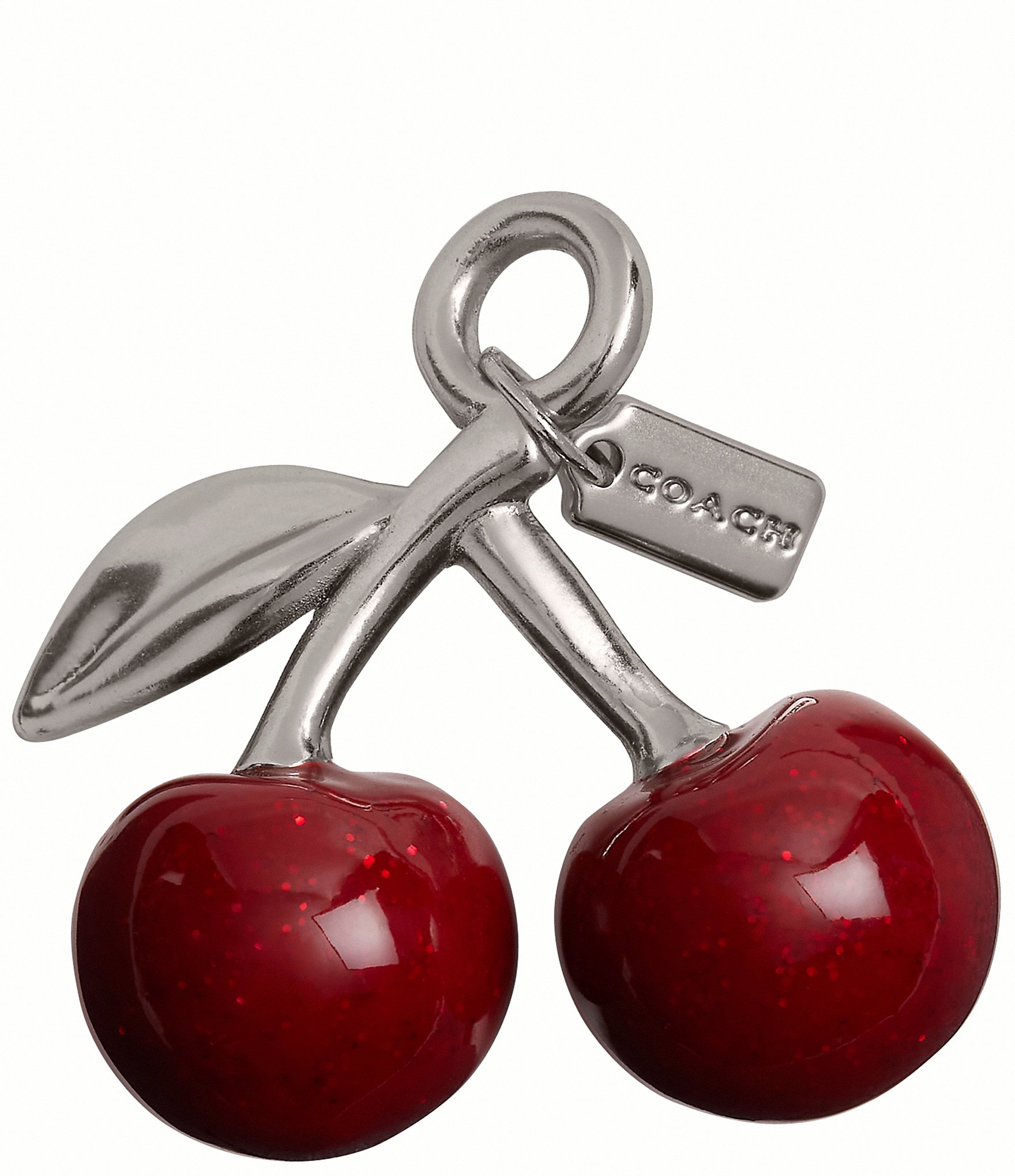 COACH Small Cherry Shoe Charm