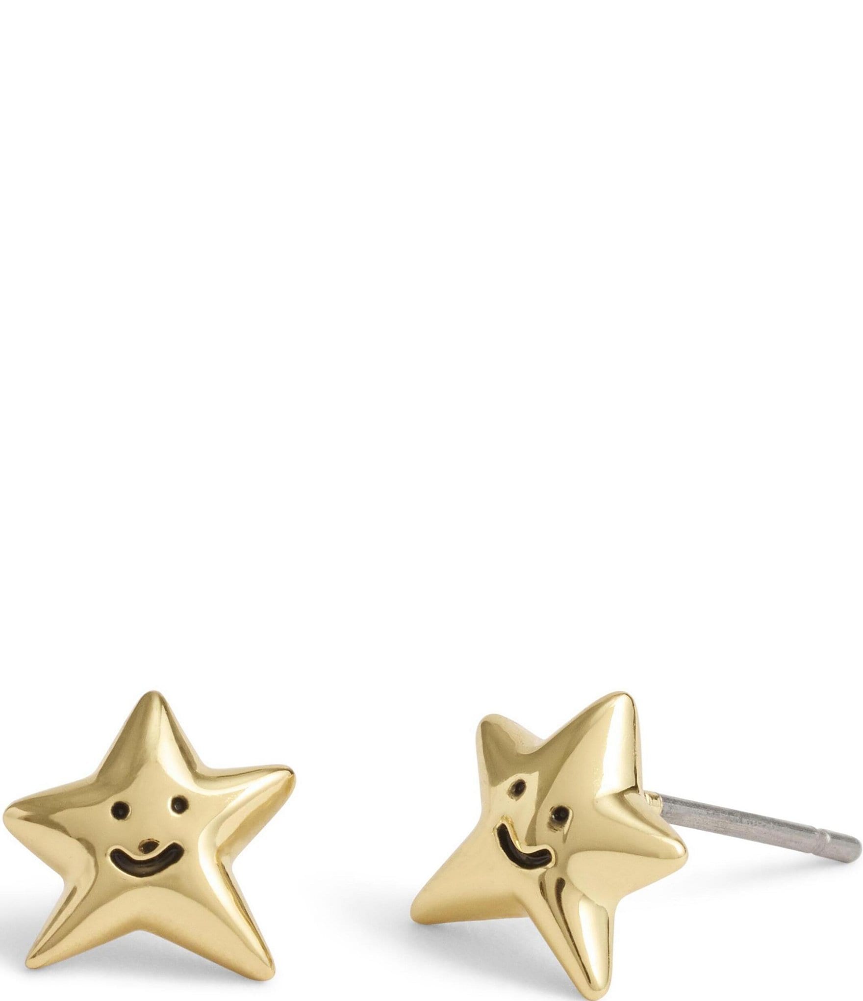 COACH Smiley Star Stud Earrings