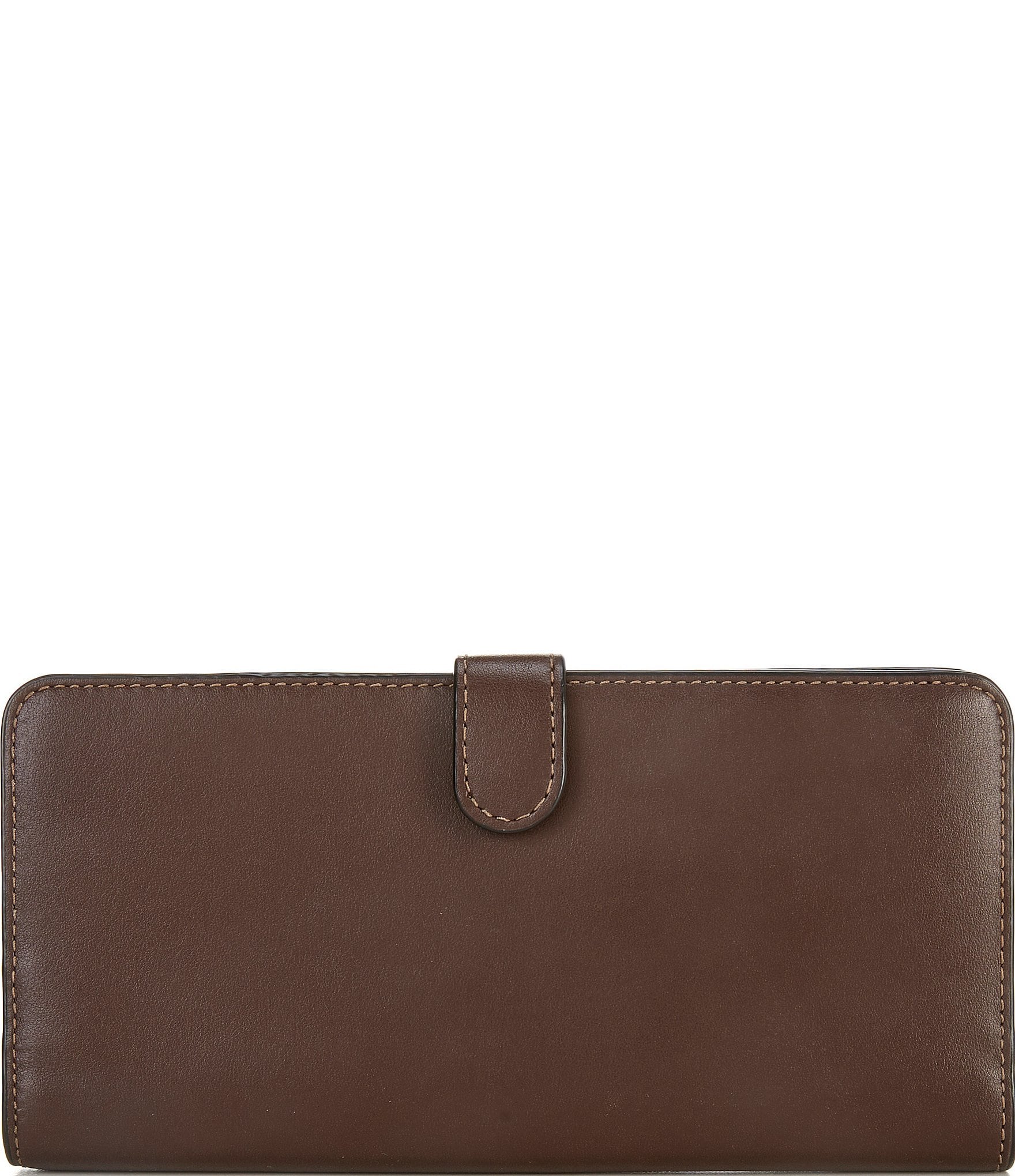 COACH Smooth Leather Skinny Wallet