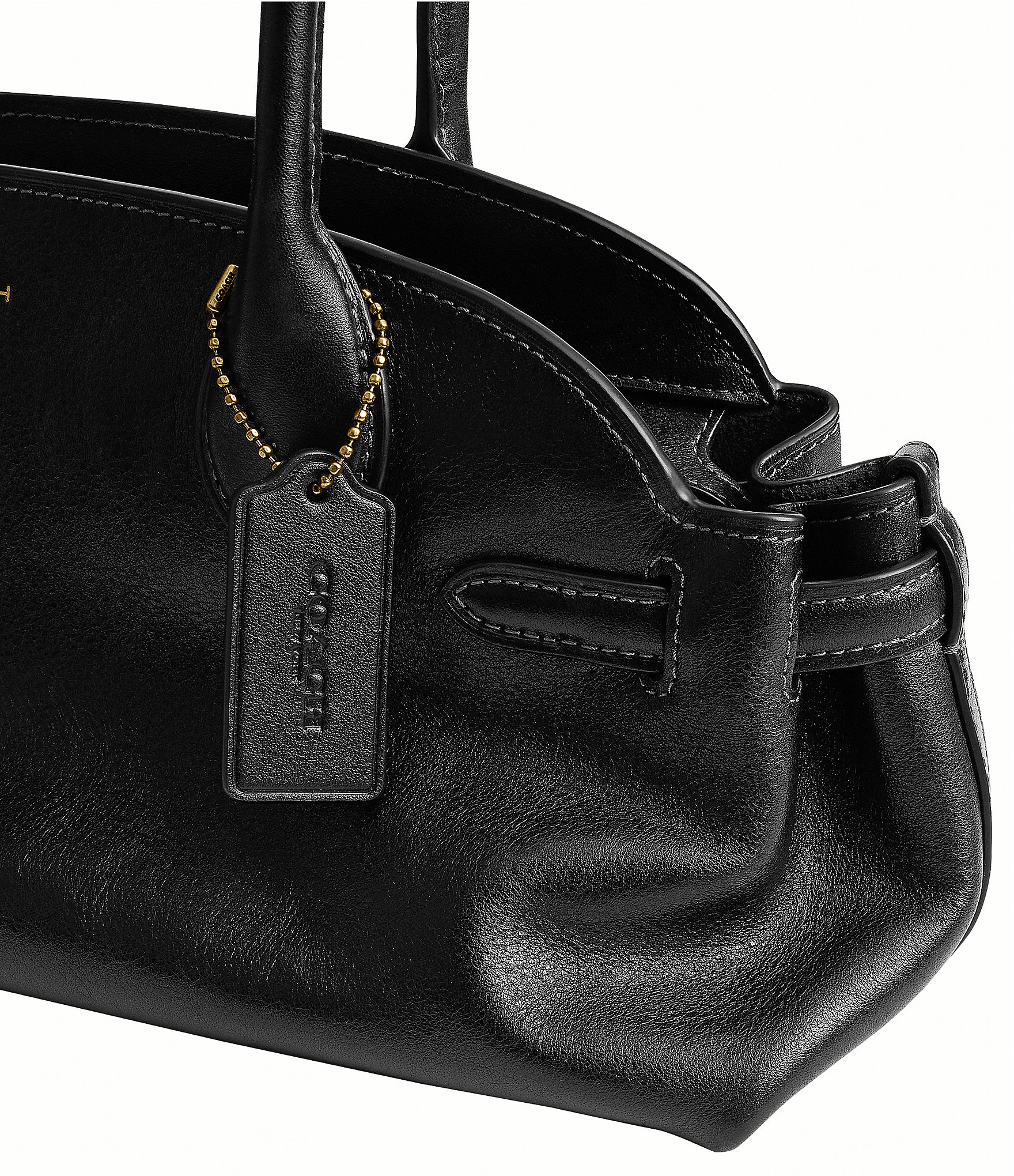 COACH Soft Empire 34 East West Carryall Satchel Bag