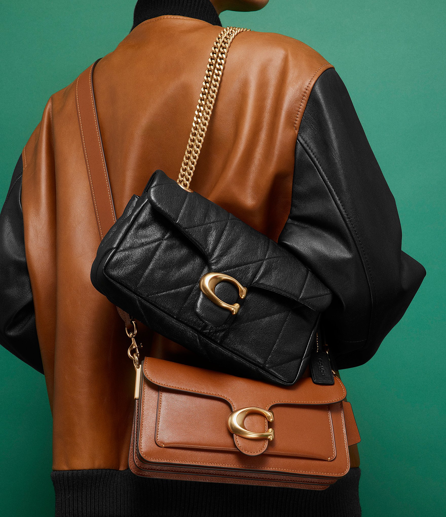 COACH Tabby Soft Quilted Leather Chain Shoulder Bag 26