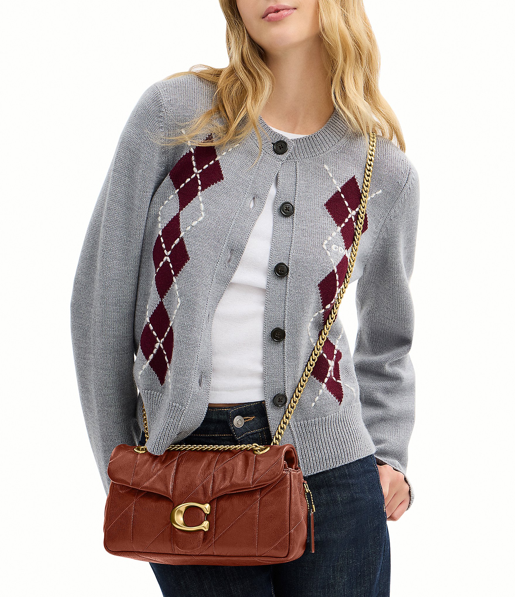 COACH Soft Quilted Tabby 26 Shoulder Bag