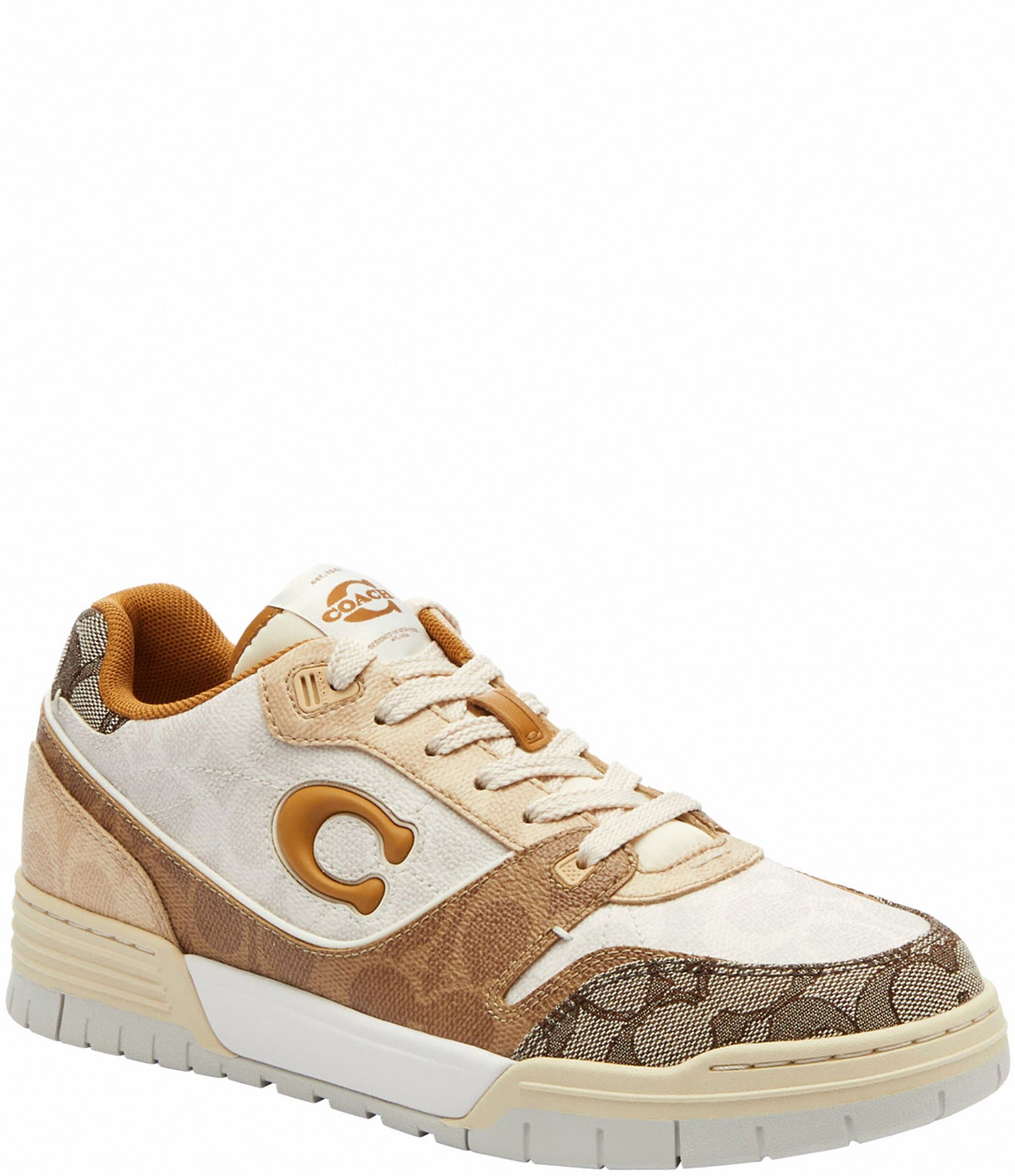 COACH Soho Mixed Signature Logo Sneakers | Dillard's