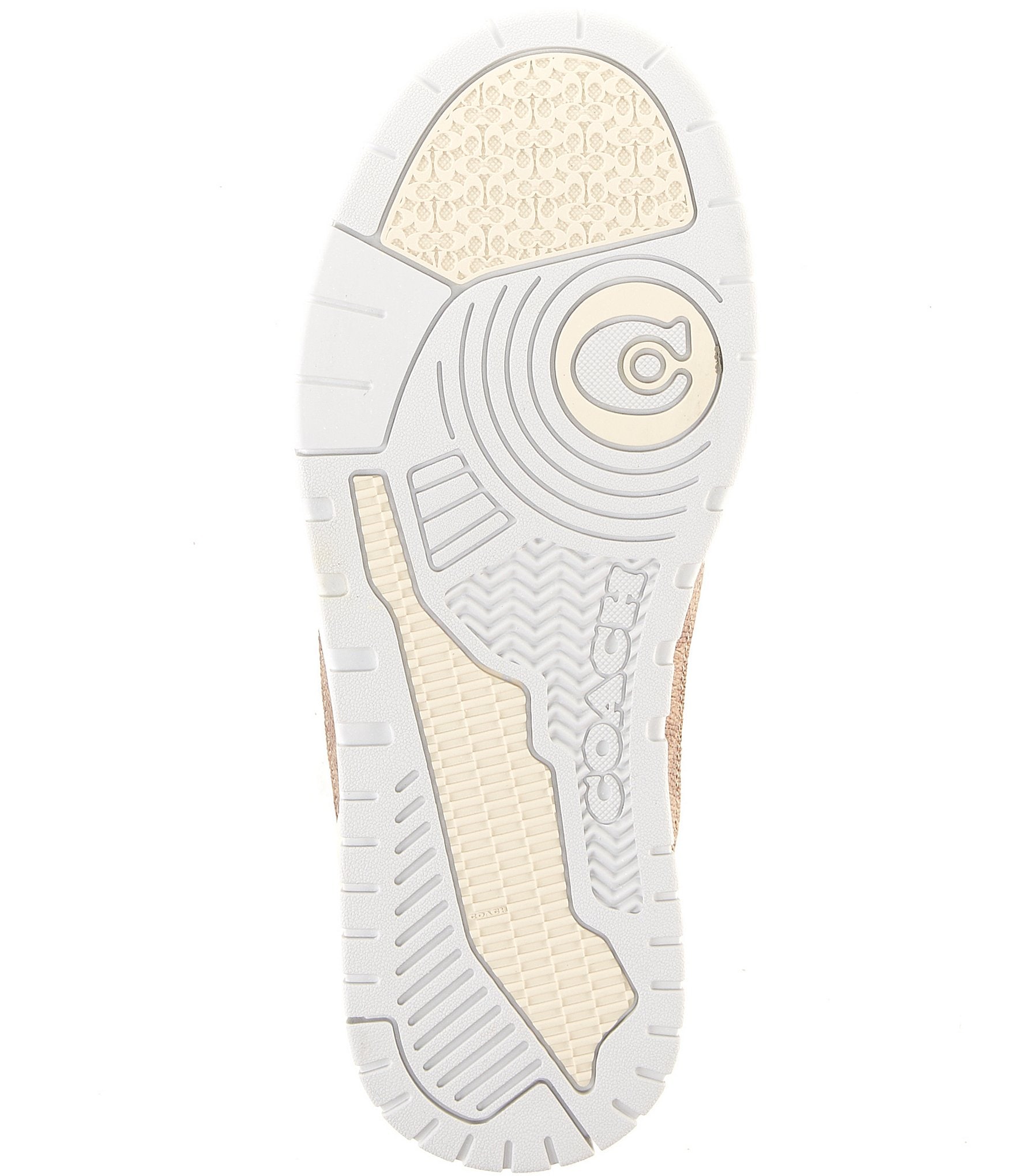 COACH Women's Soho Mixed Canvas Jacquard Signature Logo Sneakers