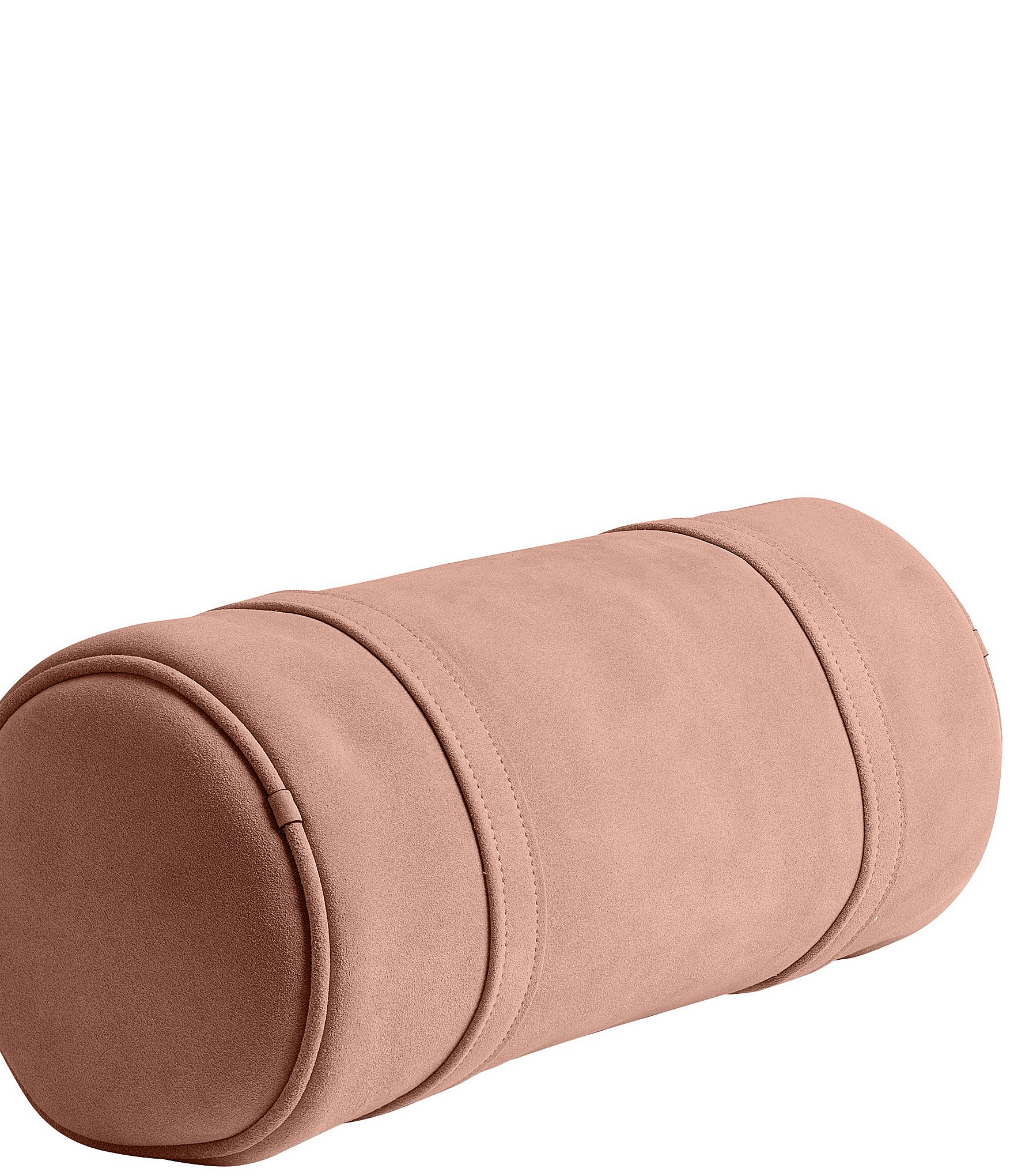 COACH Suede Kisslock Barrel Bag