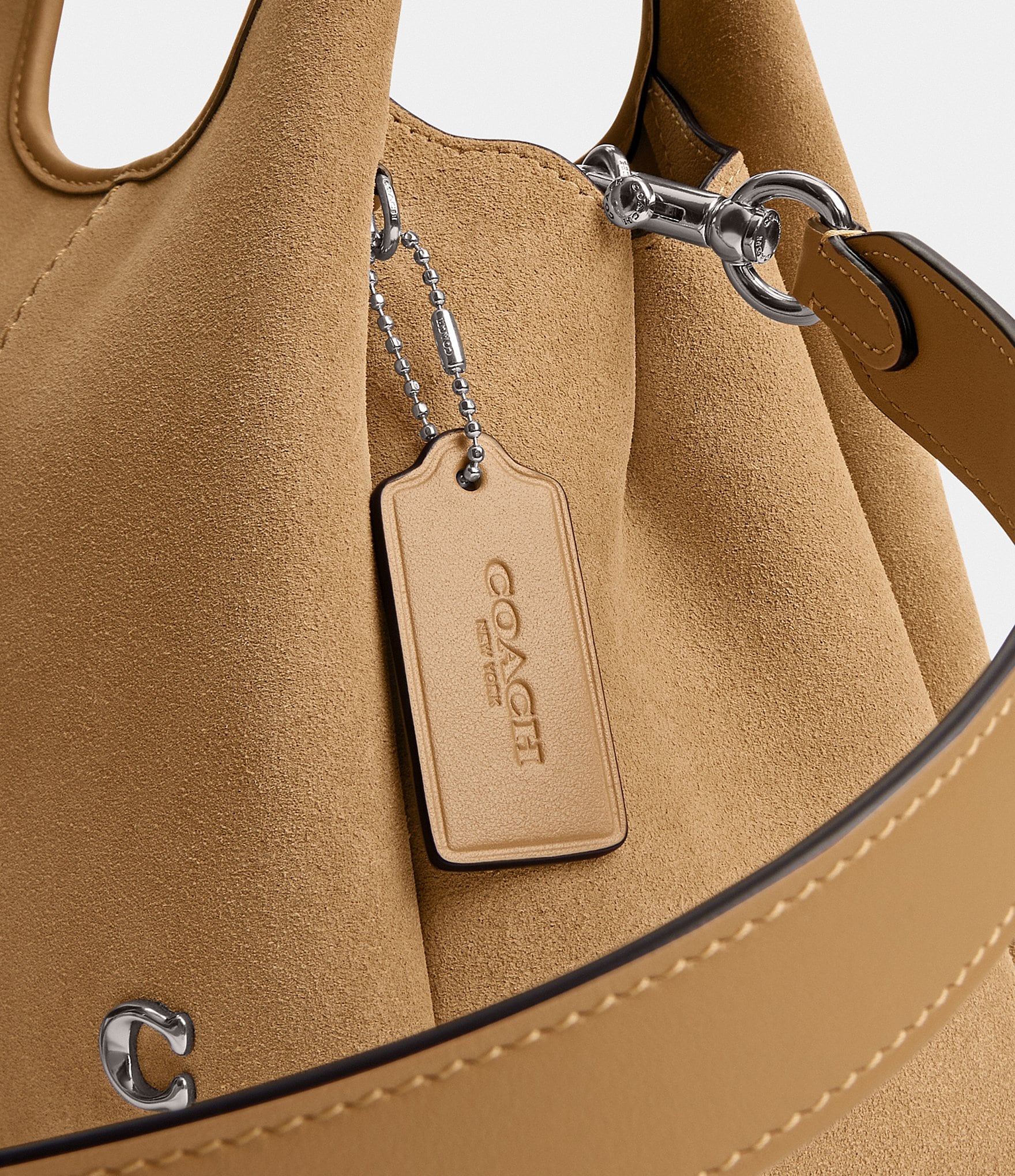 COACH Lana 23 Suede Shoulder Bag