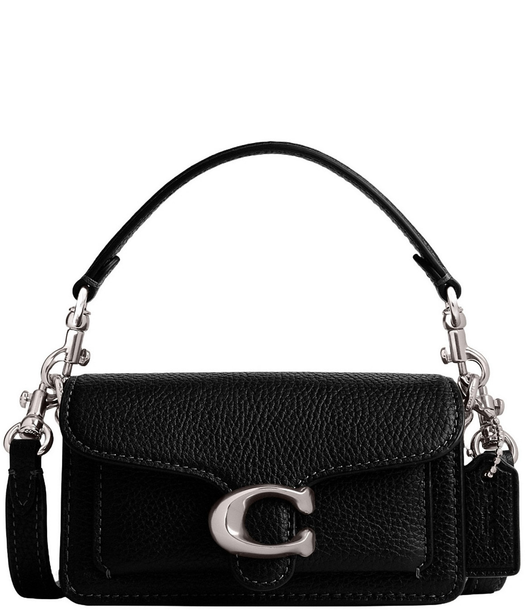 COACH Tabby 12 Silver Hardware Crossbody Bag Dillard s