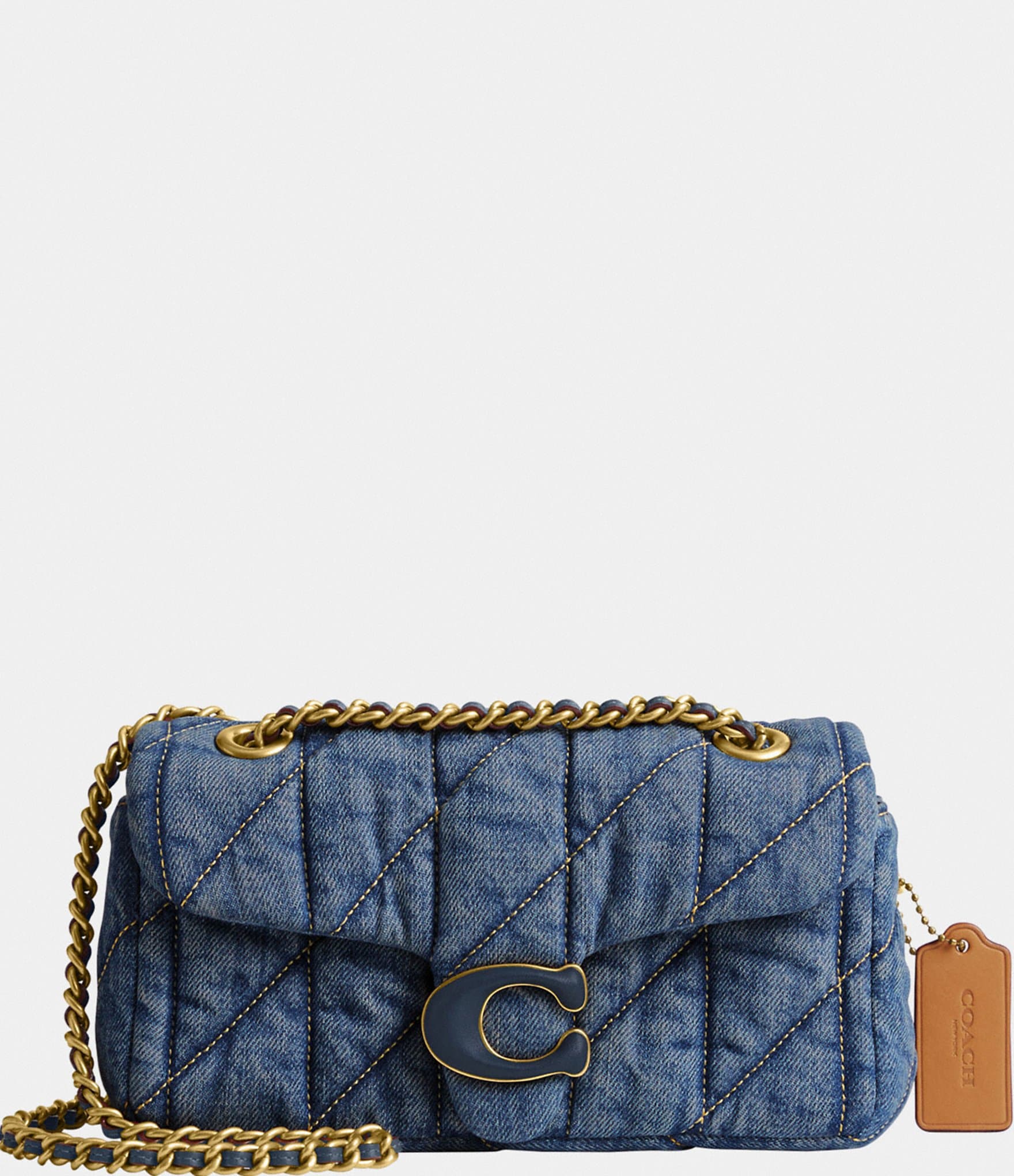 Discover the Coach Quilted Tabby 20 Denim: A Timeless Fashion Statement