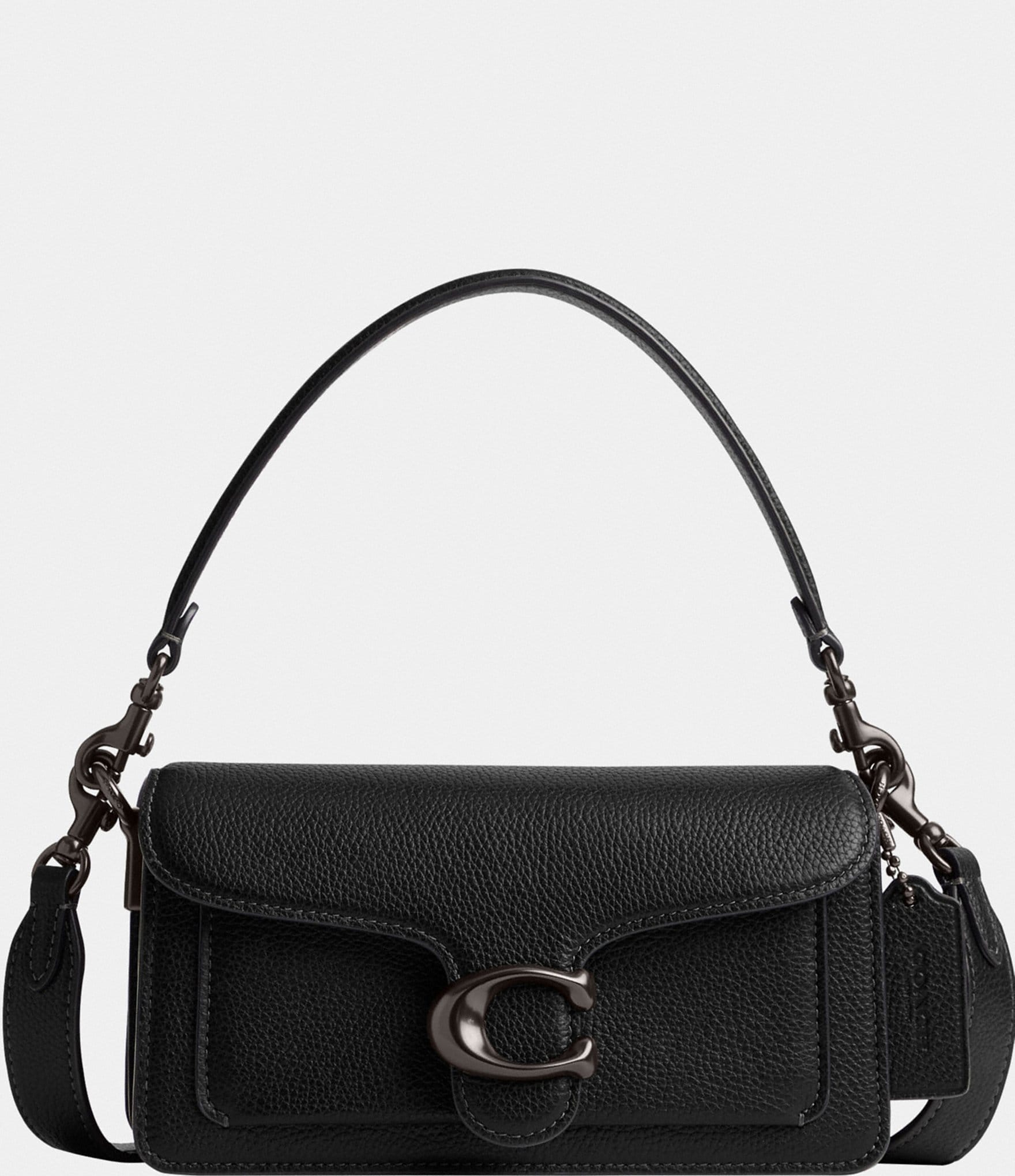 COACH Tabby 20 Solid Black Shoulder Bag | Dillard's