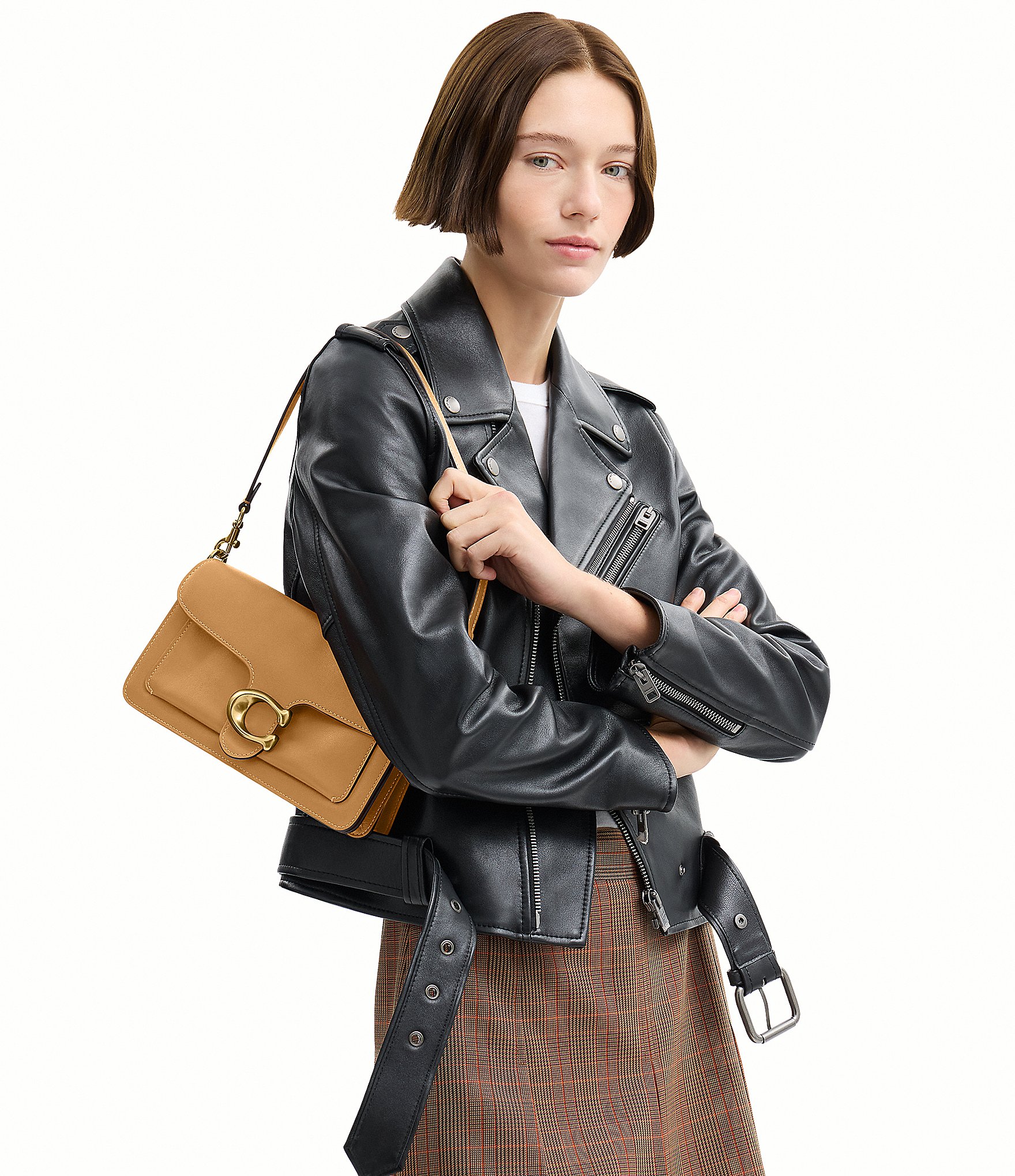 COACH Tabby 26 Smooth Leather Shoulder Bag