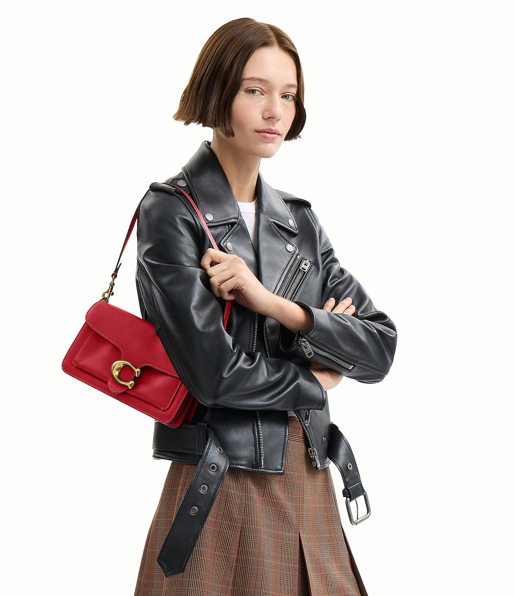 COACH Tabby 26 Smooth Leather Shoulder Bag