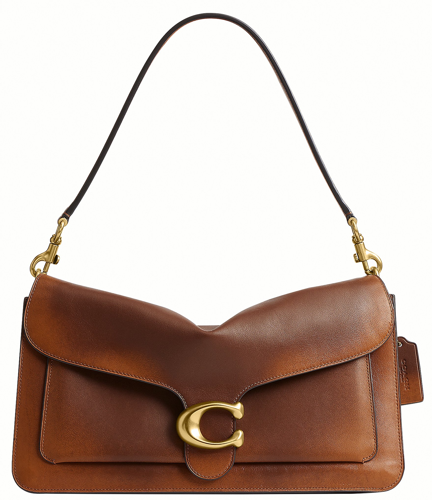 COACH Tabby Loved Leather Shoulder Bag