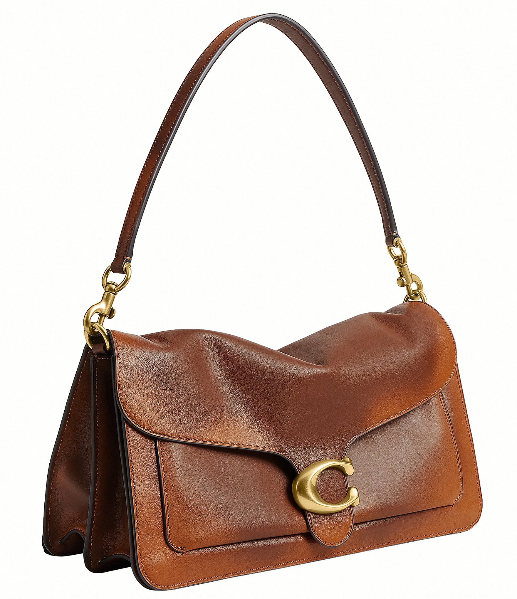 COACH Tabby Loved Leather Shoulder Bag