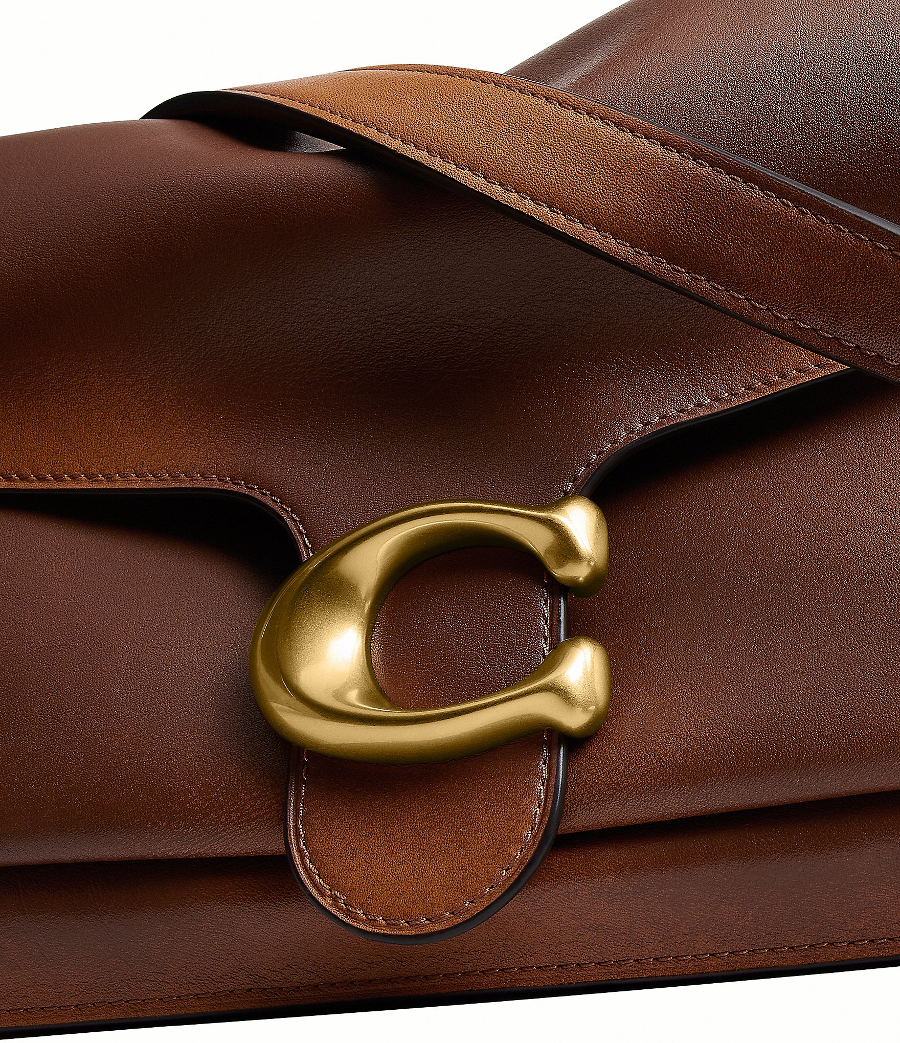 COACH Tabby Loved Leather Shoulder Bag