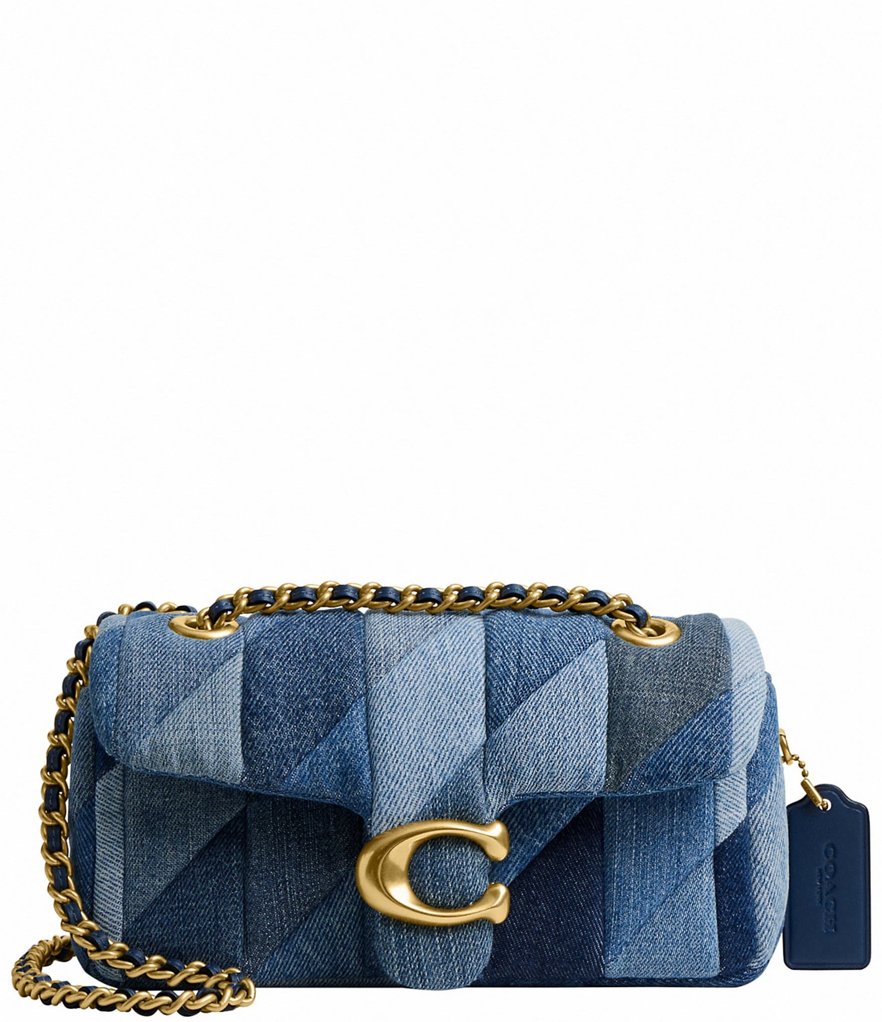 Coach Tabby 26 Quilted Patchwork Denim Shoulder Bag | Neiman