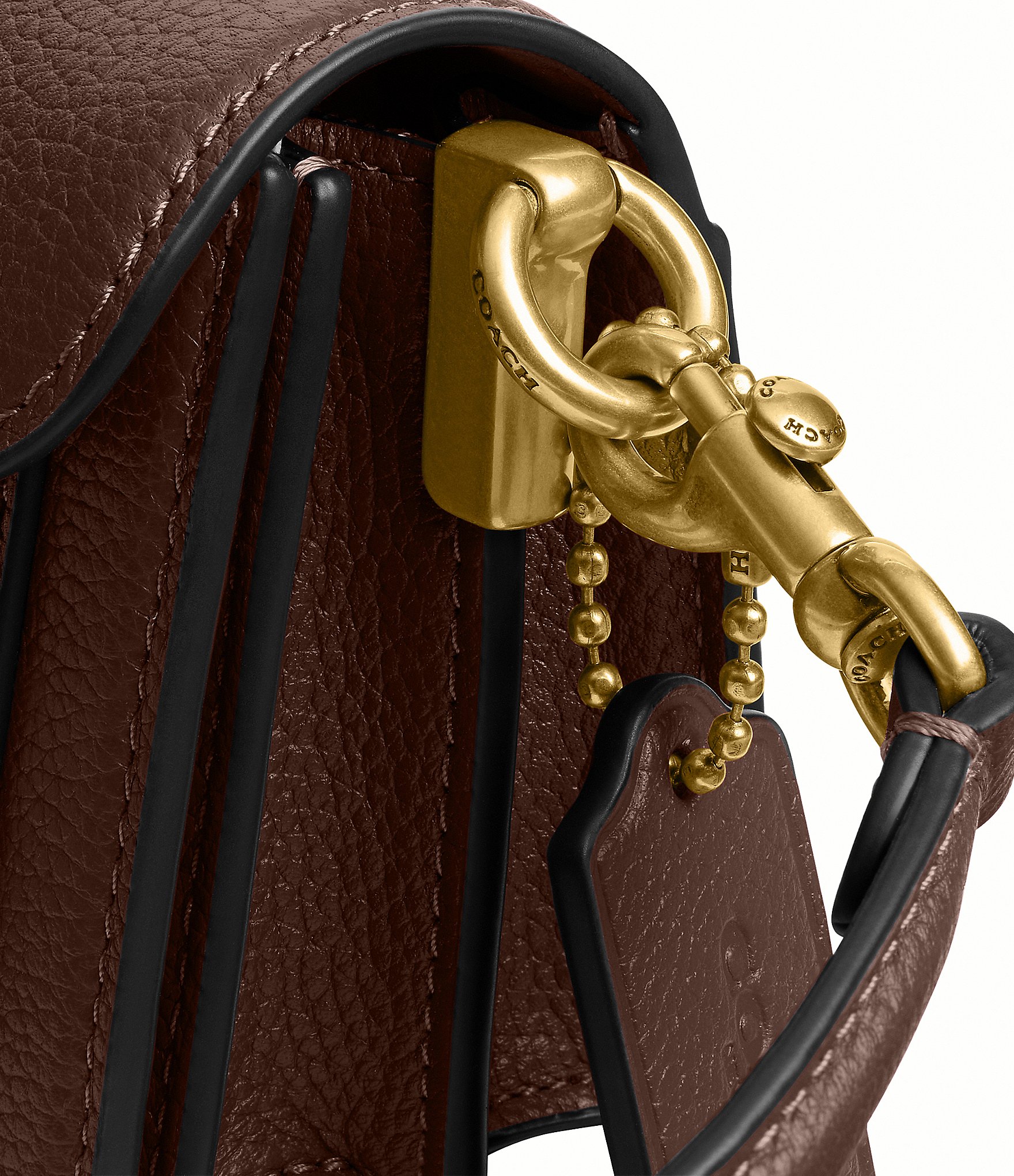 COACH Tabby 20 Pebbled Leather Shoulder Bag