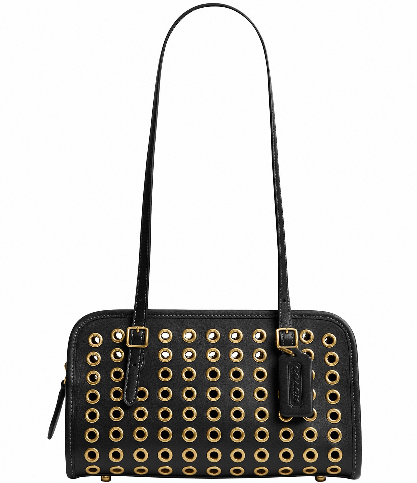 COACH The Coach Originals Grommet Swing Zip Shoulder Bag Dillard