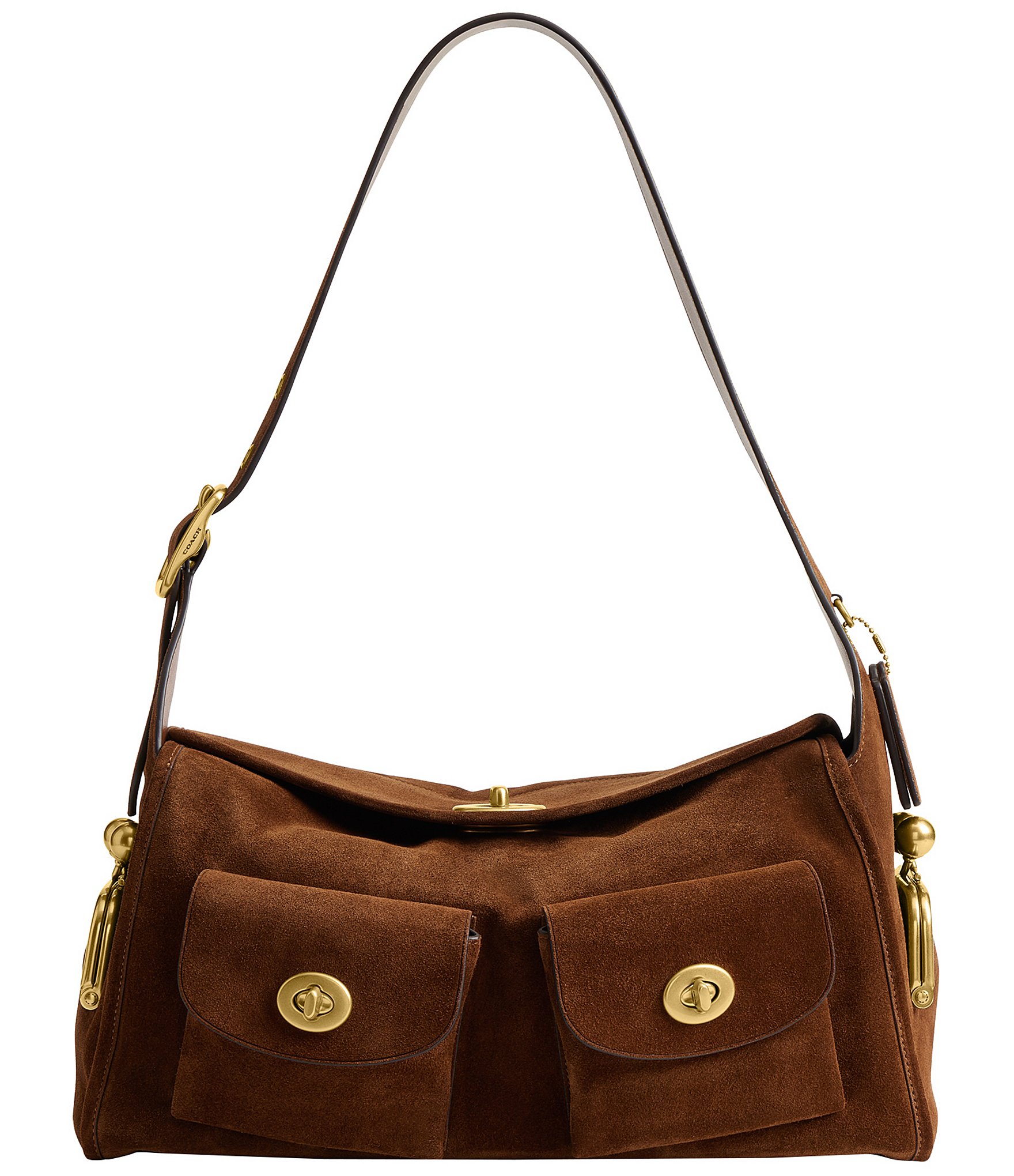 レディース 美品✨Coach OneShoulder Bag Turn Lock