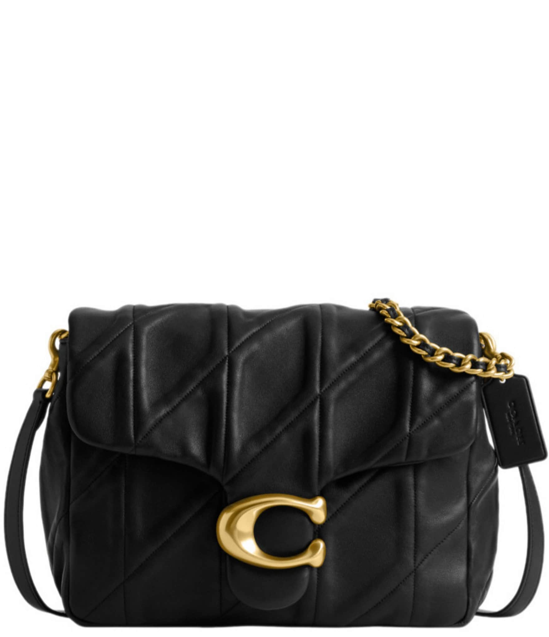 Coach TABBY SHOULDER BAG 26, Black Multicolor: Handbags
