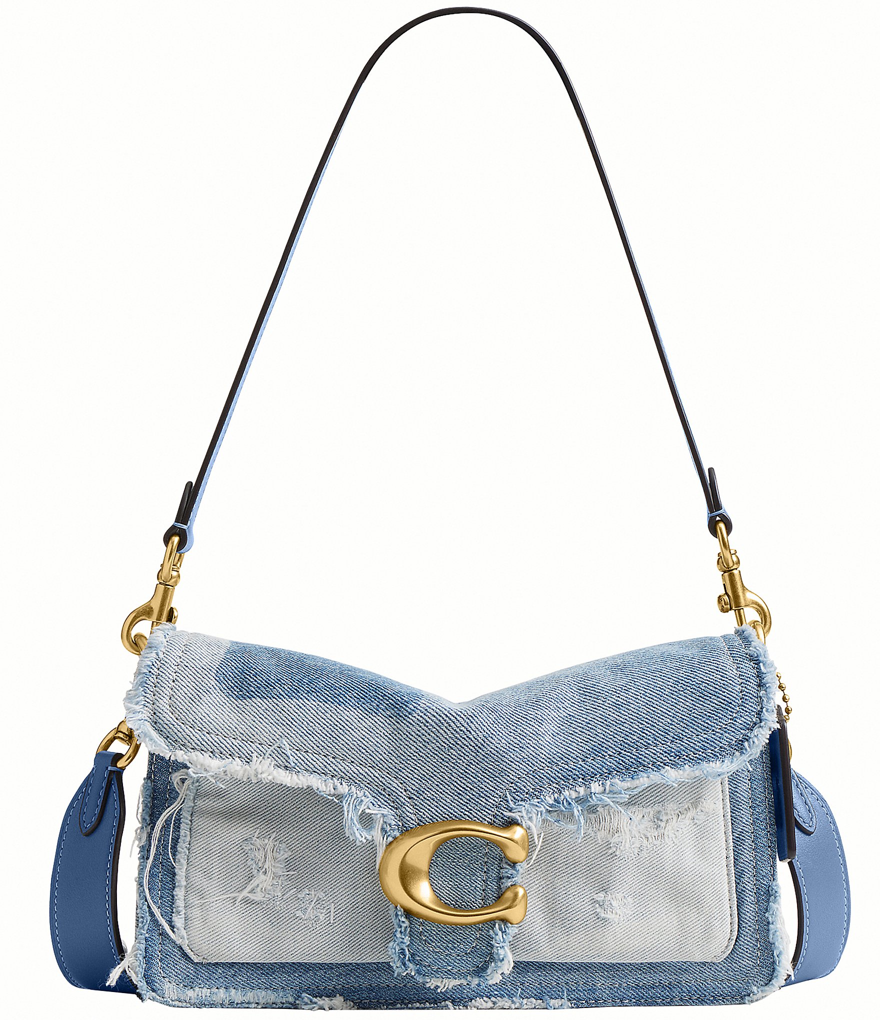 COACH Up Cycled Denim Tabby Shoulder Bag 26
