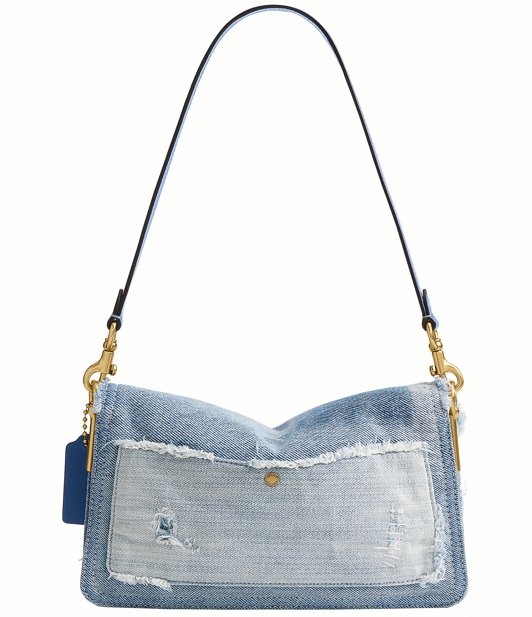 COACH Up Cycled Denim Tabby Shoulder Bag 26