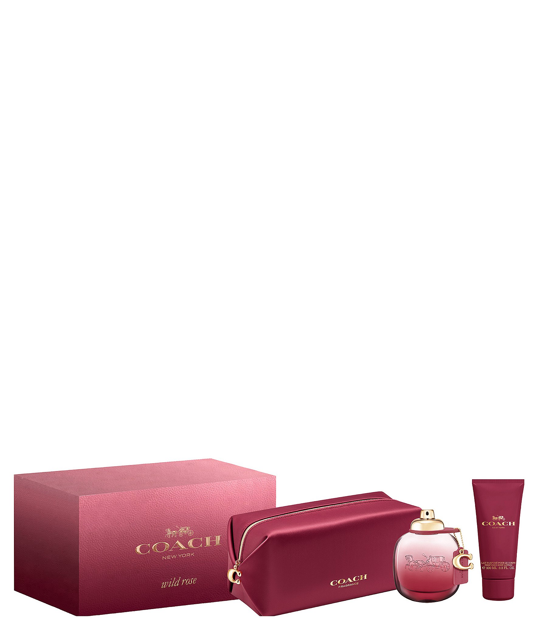 Coach Wild Rose 3pcs cheapest Gift Set for womens