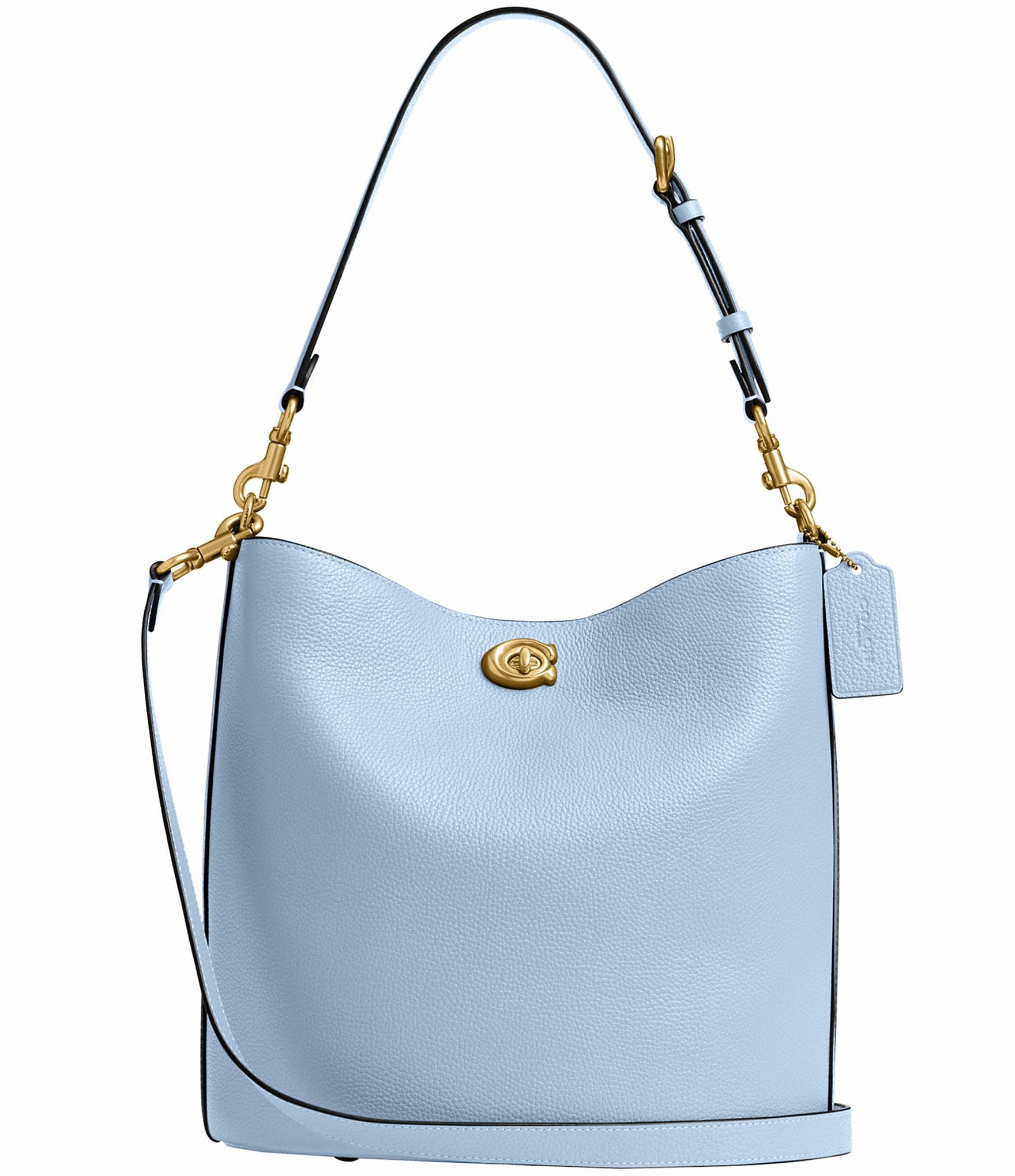 【COACH】Willow Soft Small Denim Bucket Bag Willow Soft Bucket Bag in Denim : r/Coach