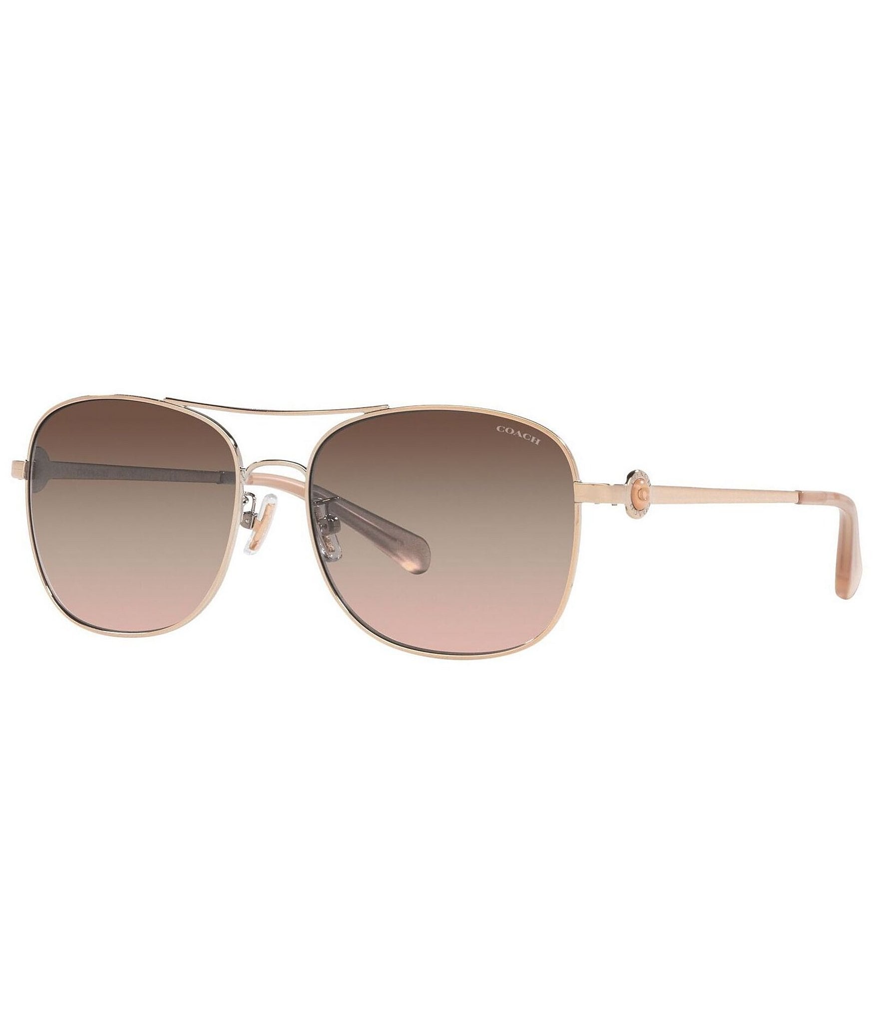 COACH® Outlet  Hudson Rectangle Sunglasses