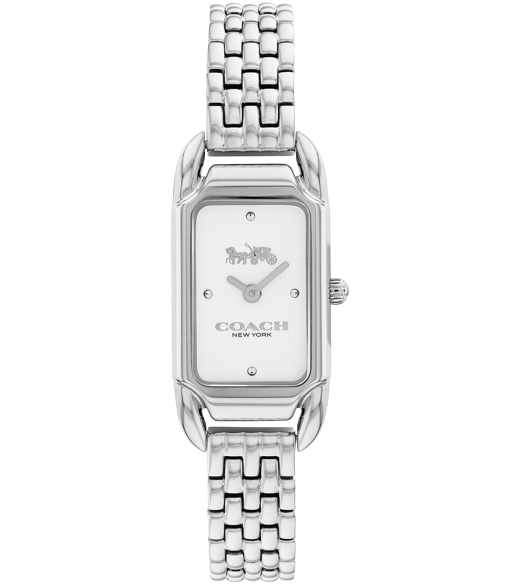 Women's Wenger by Swiss Army Silver Louisville Cardinals City Classic  Stainless Steel Bracelet Watch