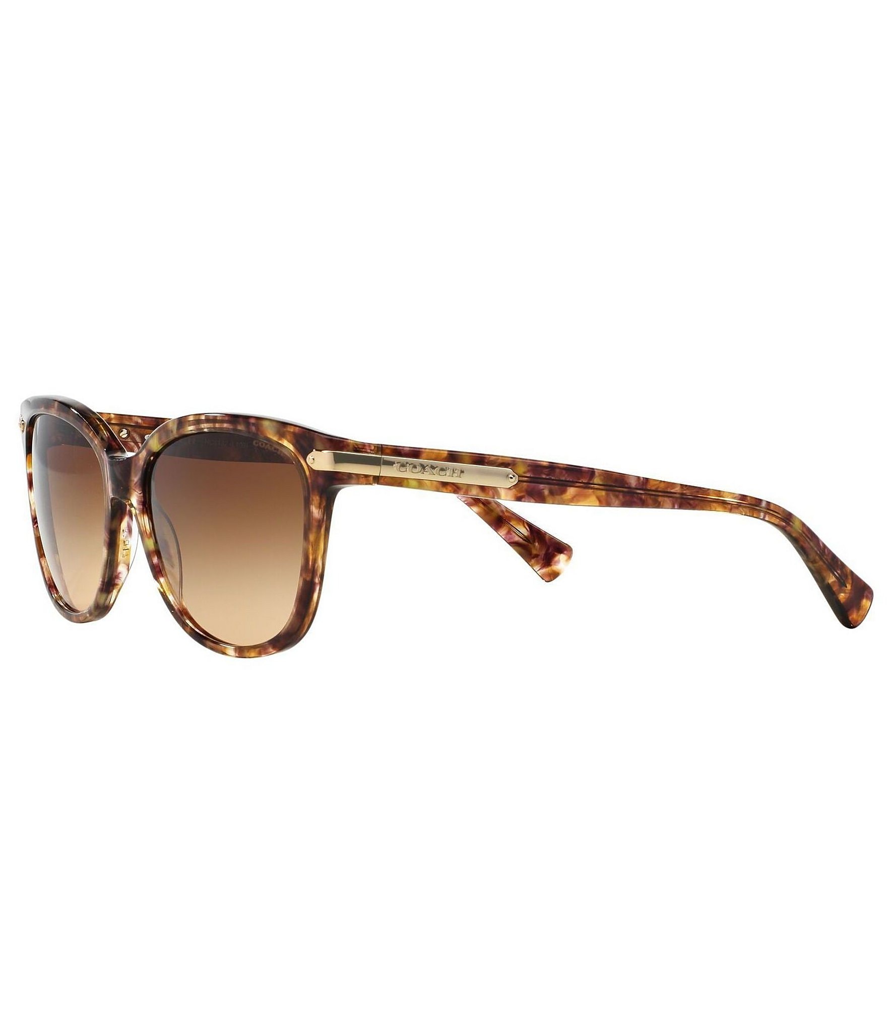 COACH Cat Eye Gradient Lens Sunglasses