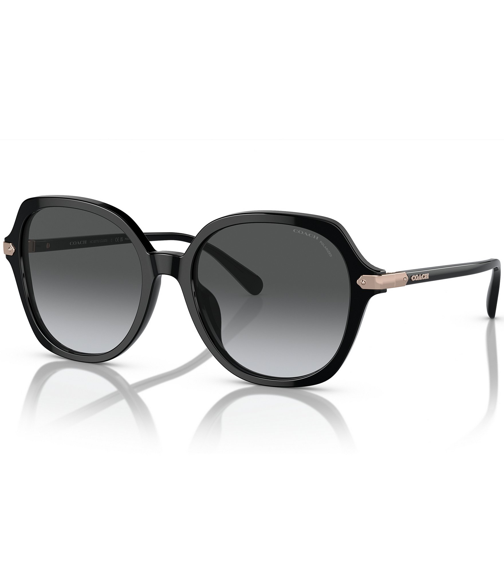 Coach best sale sunglasses round