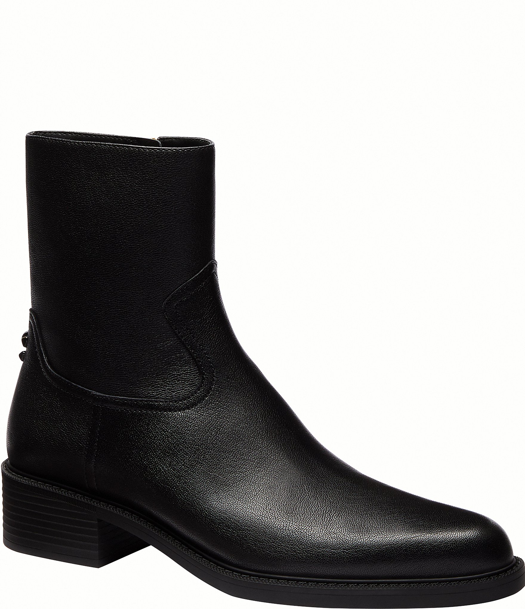 COACH Women's Leather Pointed Toe Booties