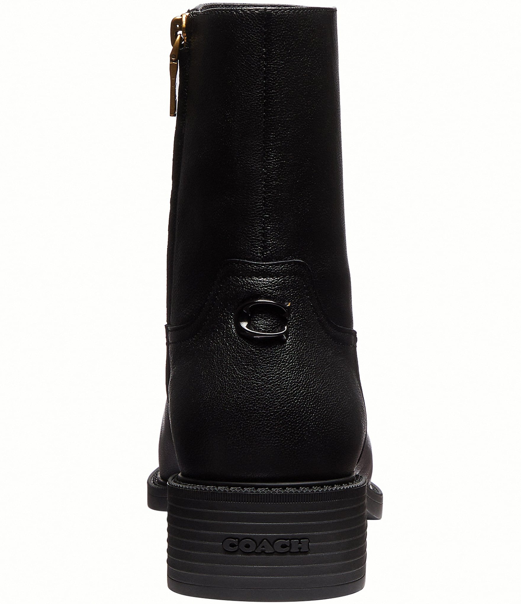 COACH Women's Leather Pointed Toe Booties