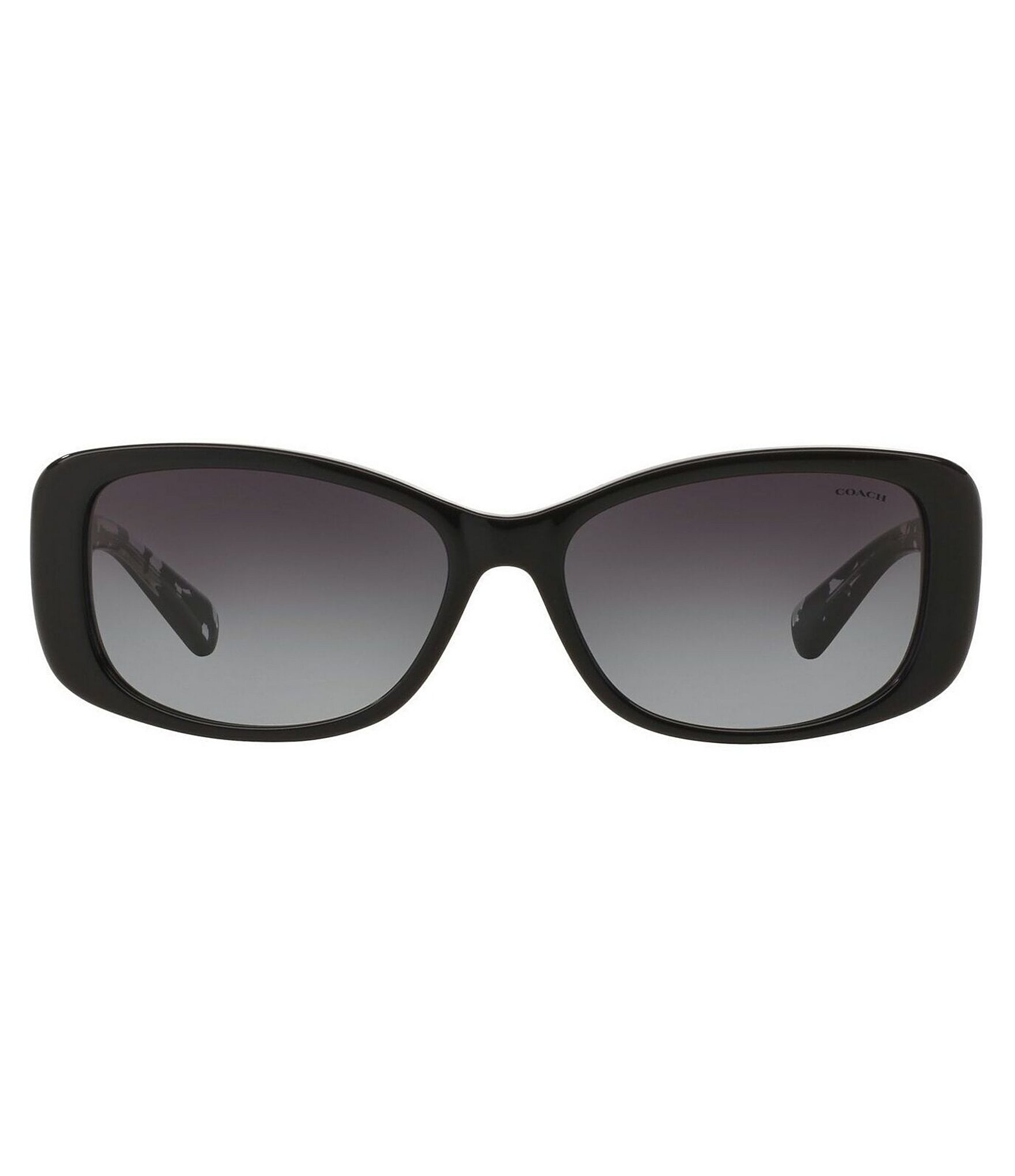 COACH Rectangular Gradient Lens Sunglasses