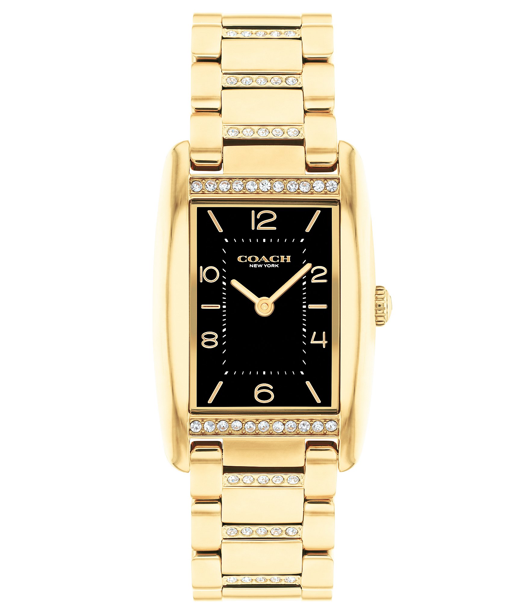 COACH Women's Reese Quartz Analog Gold Tone Stainless Steel Bracelet Watch