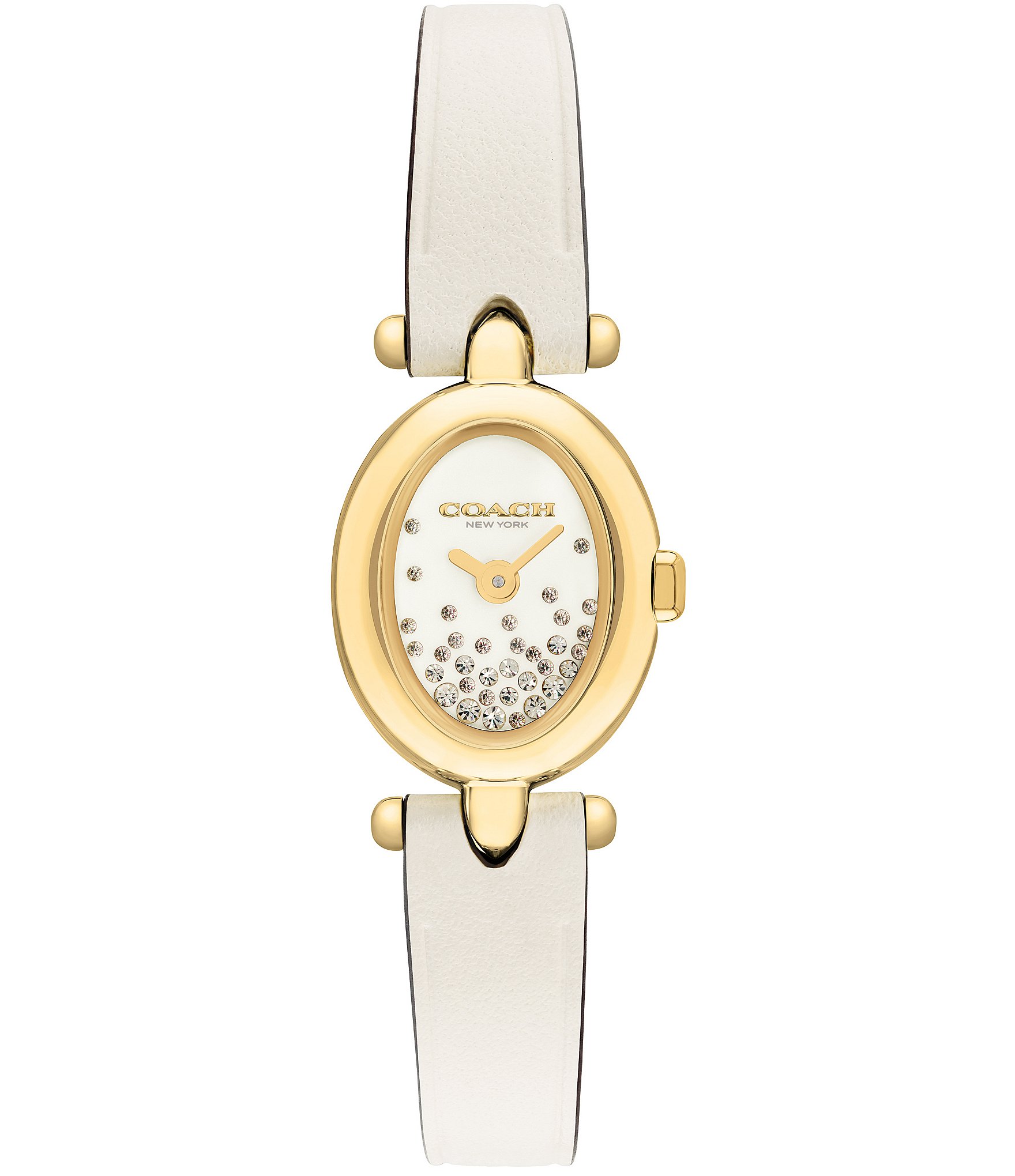 COACH Women's Sammy Quartz Analog Leather Strap Watch