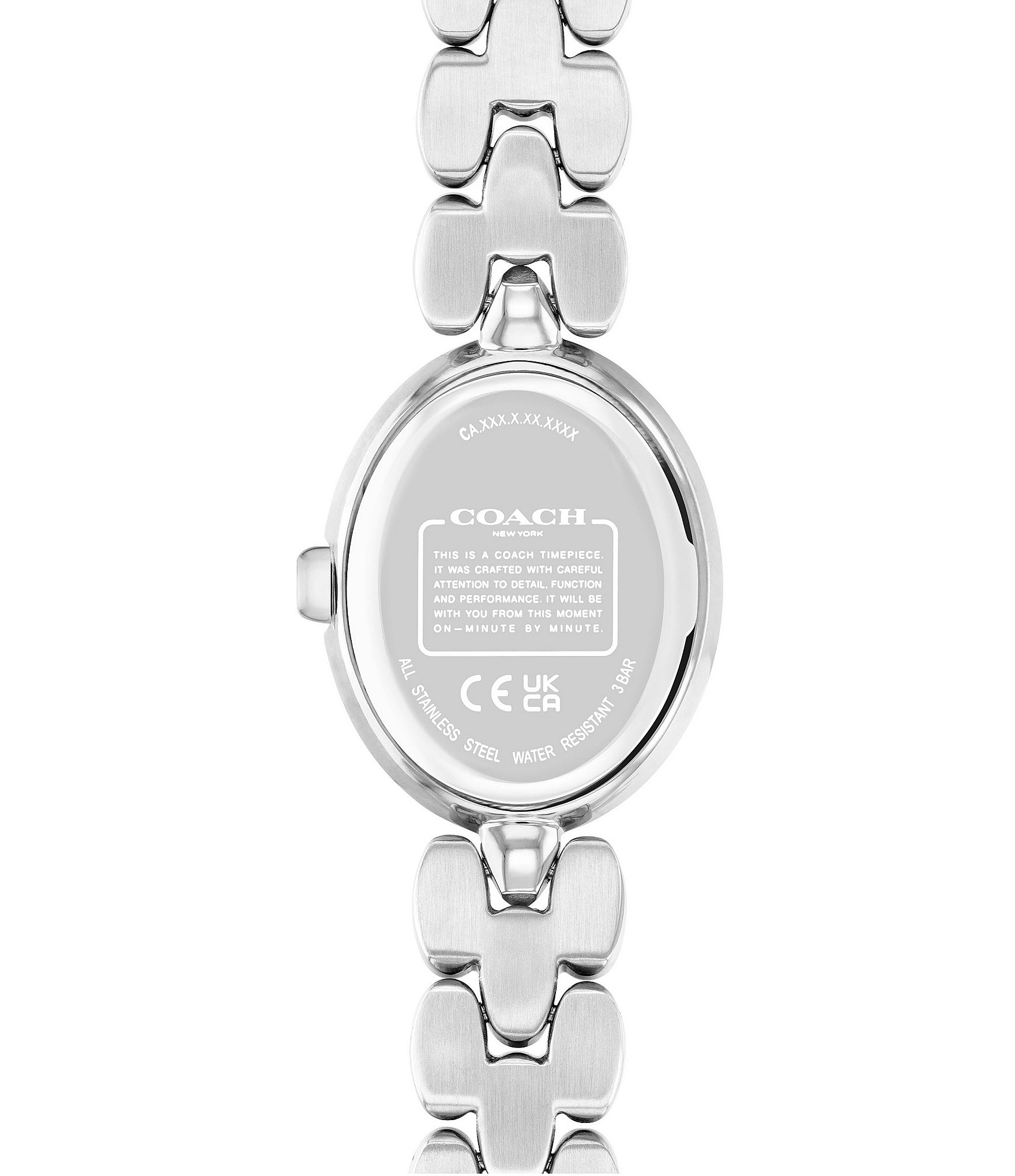 COACH Women's Sammy Quartz Analog Stainless Steel Bracelet Watch