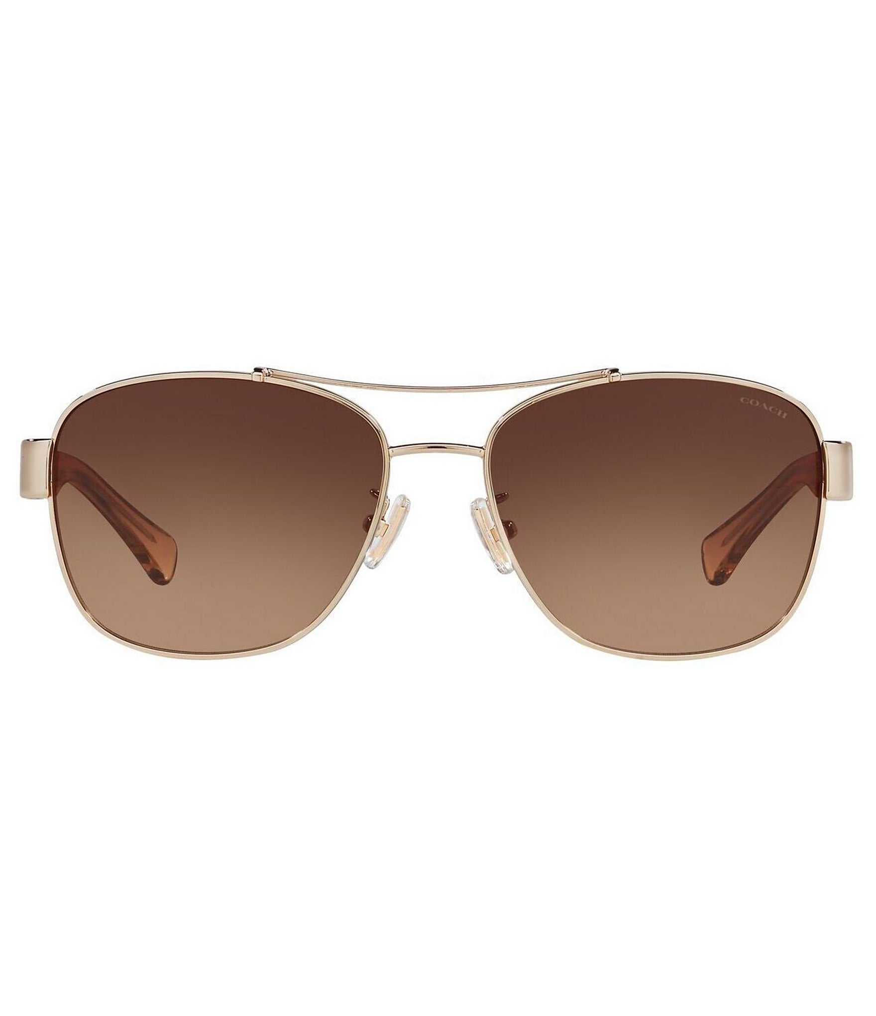 COACH Signature Aviator Sunglasses