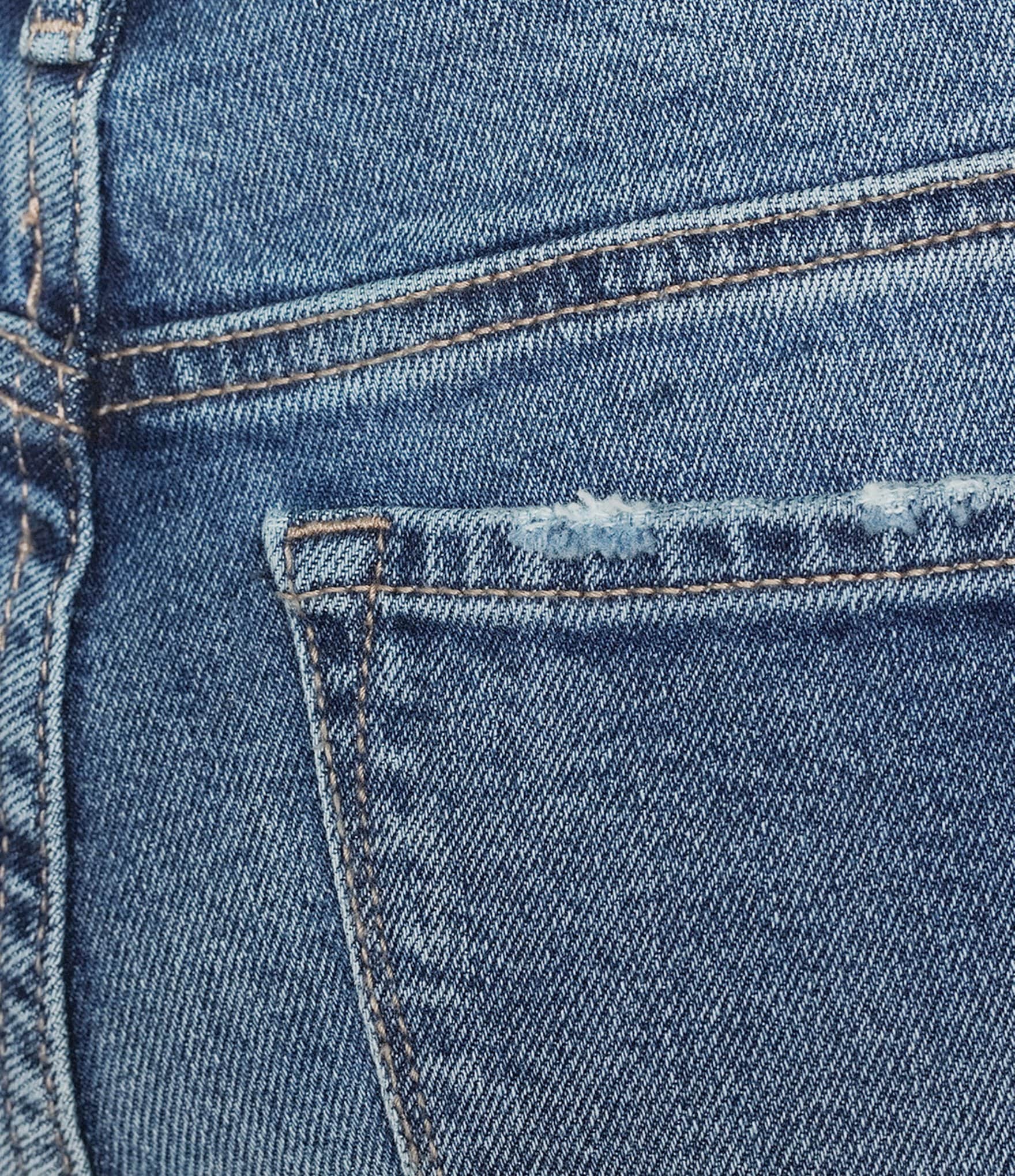 Code Bleu Chelsea High-Rise Straight Leg Front Seam Jean
