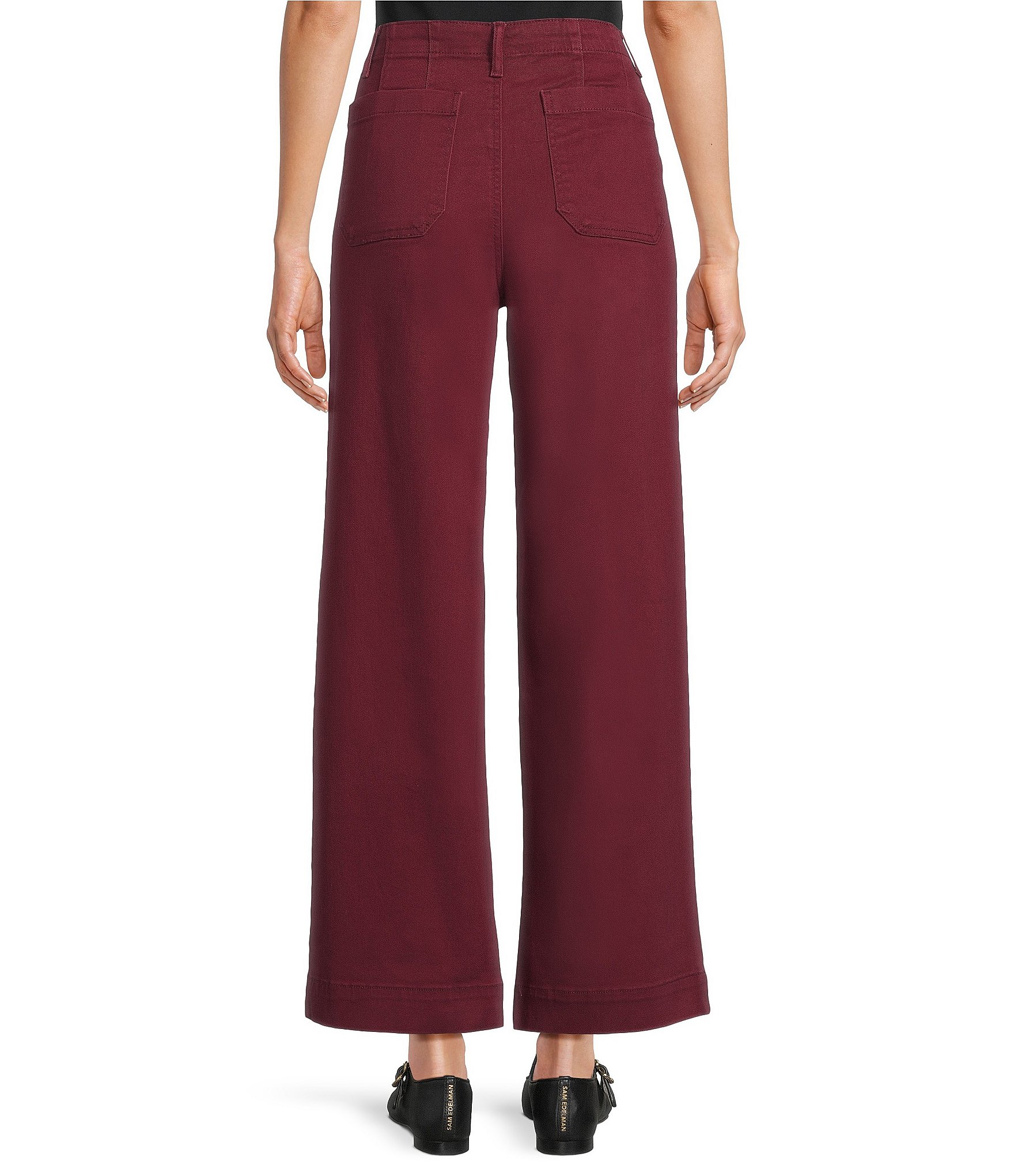 Code Bleu Chelsea Mid-Rise Straight Leg Patch Pocket Jean