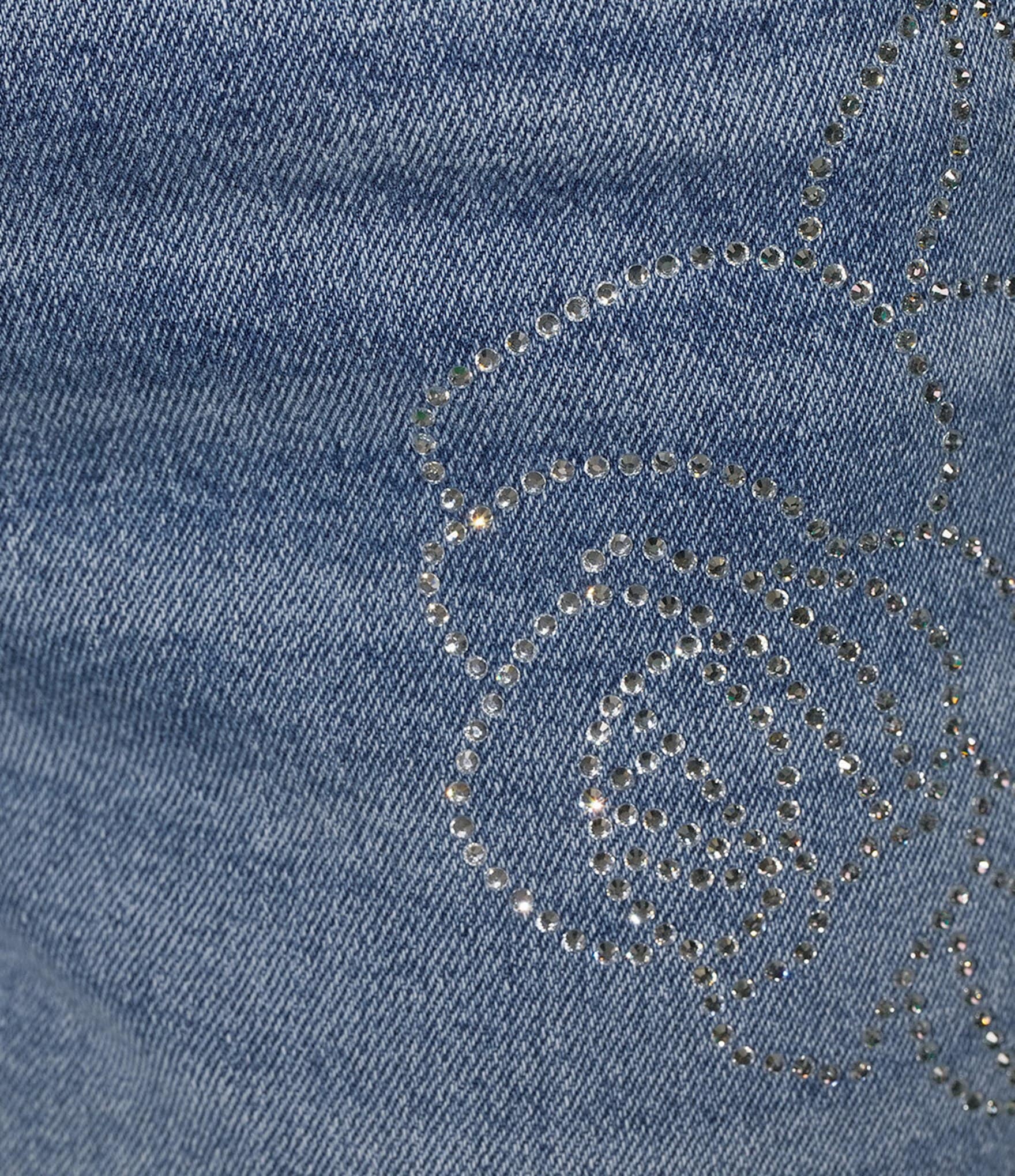 Code Bleu Denim High Rise Straight Leg Ankle Jeans
