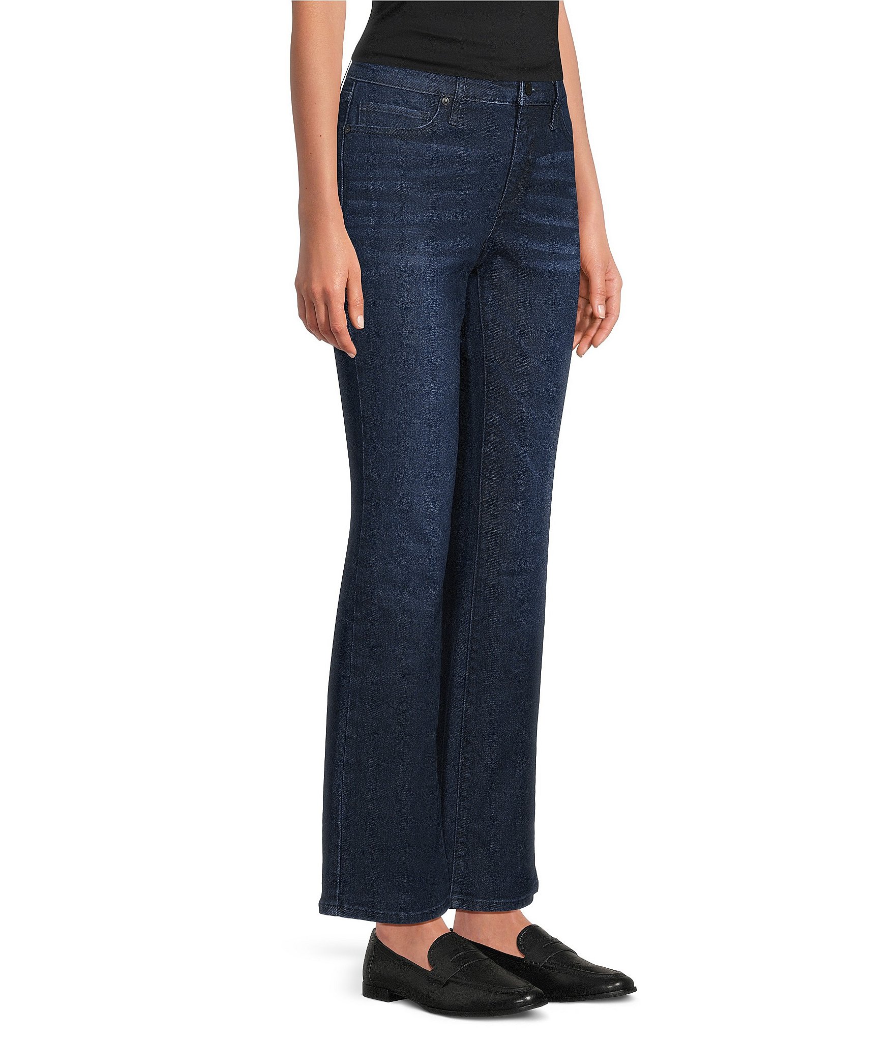 Code Bleu Petite Size Chelsea High Rise Bootcut Leg Jeans
