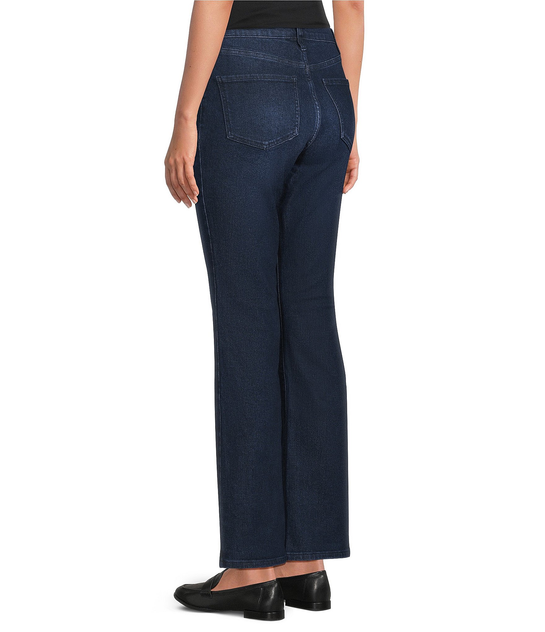 Code Bleu Petite Size Chelsea High Rise Bootcut Leg Jeans