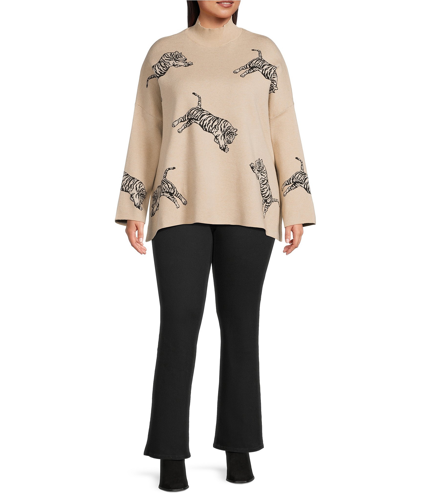 Code Bleu Plus Size Chelsea High Rise Bootcut Jeans