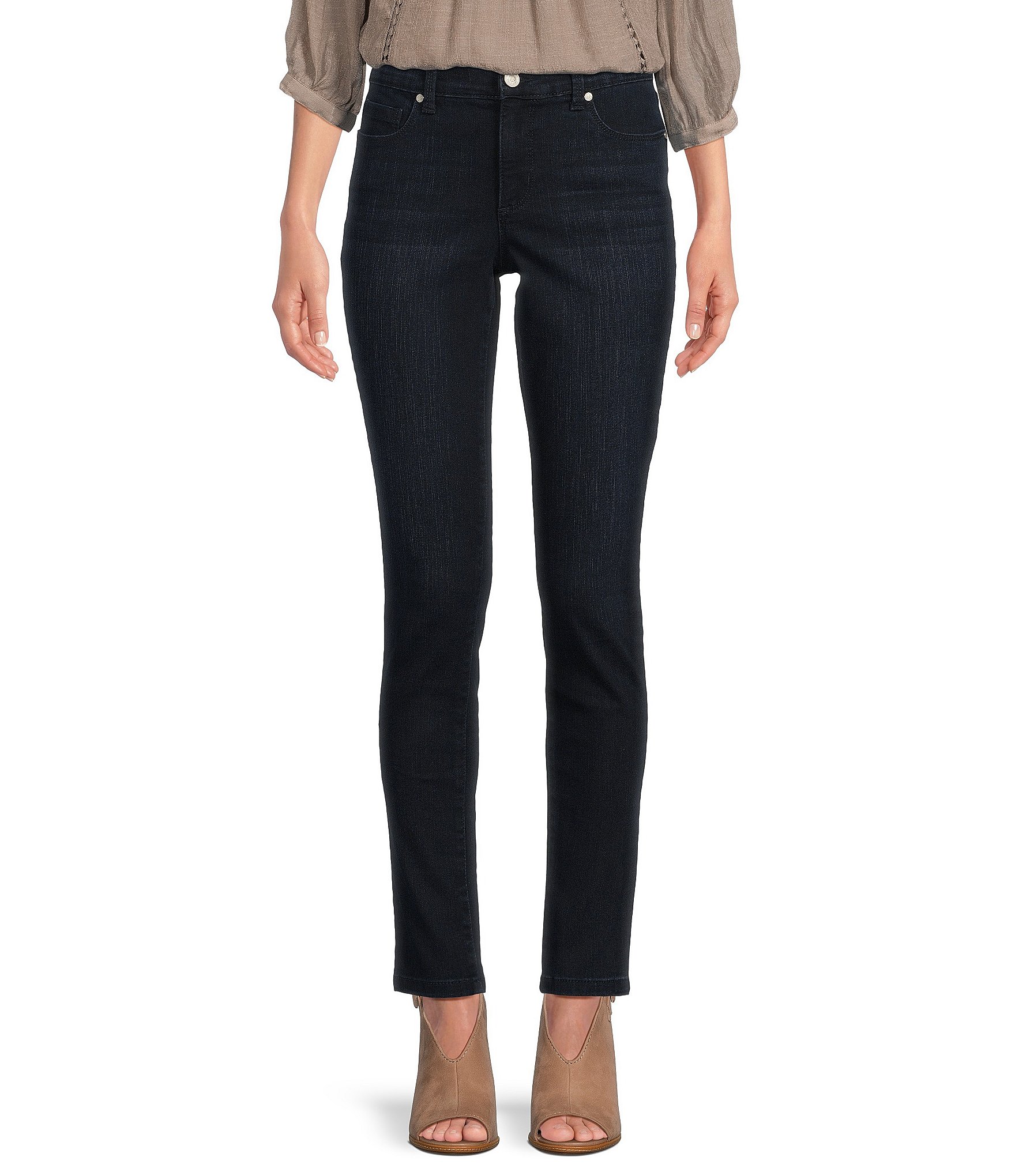 Code Bleu Soho Mid Rise Skinny Leg Slim Fit Jeans | Dillard's