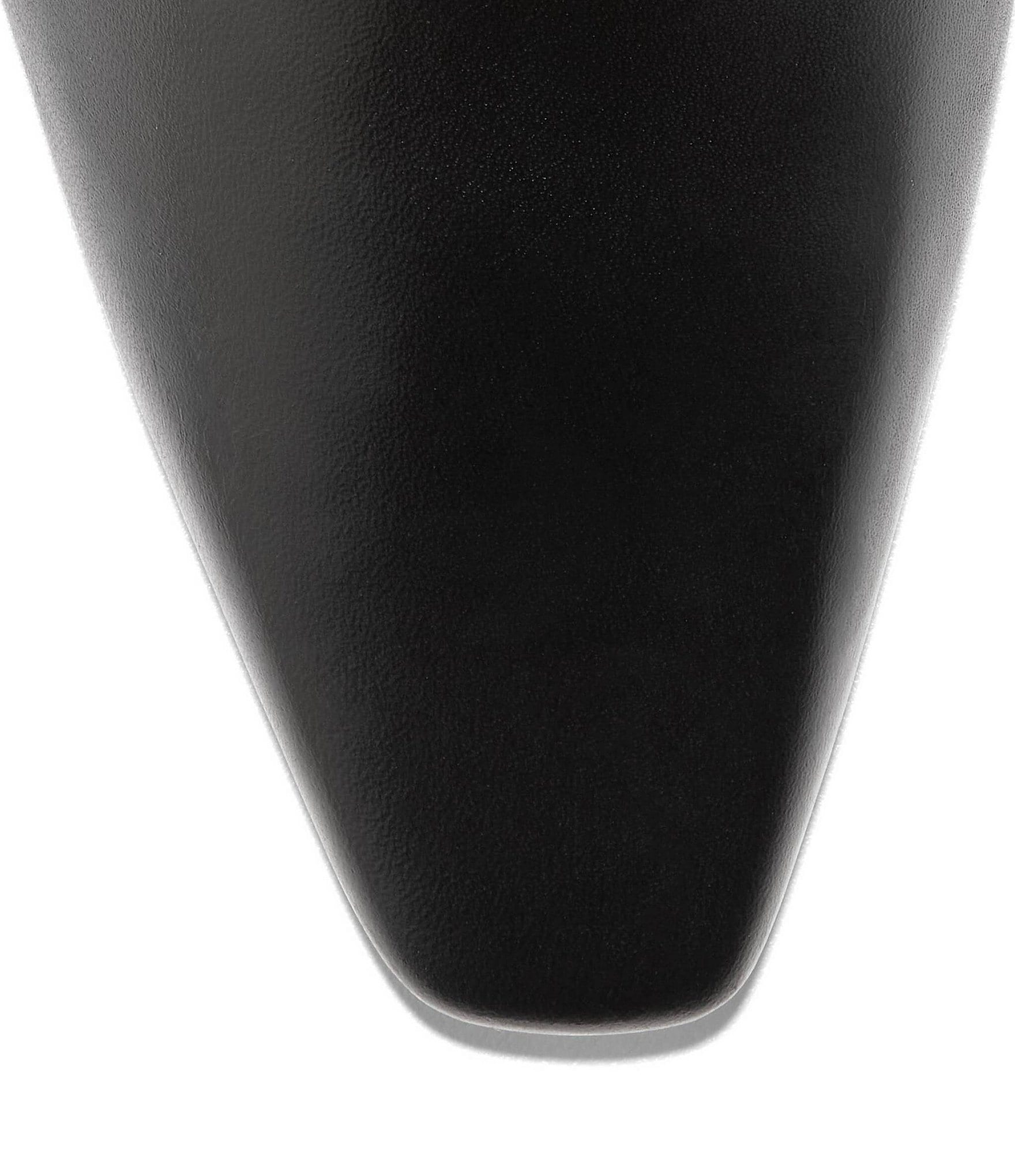 Cole Haan Blanche Tall Leather Block Heel Boots