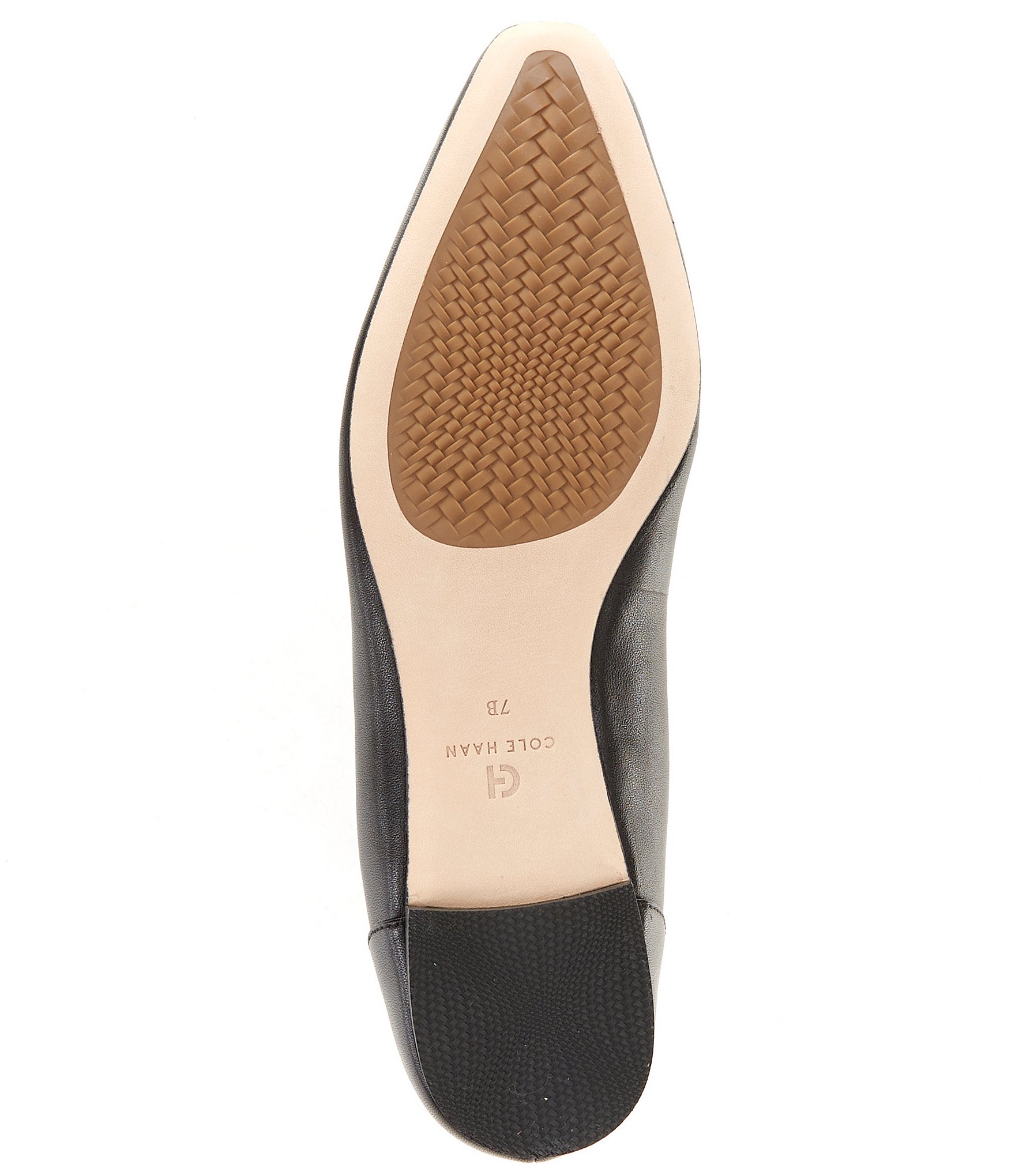 Cole Haan Chlea Leather Ballet Bow Flats