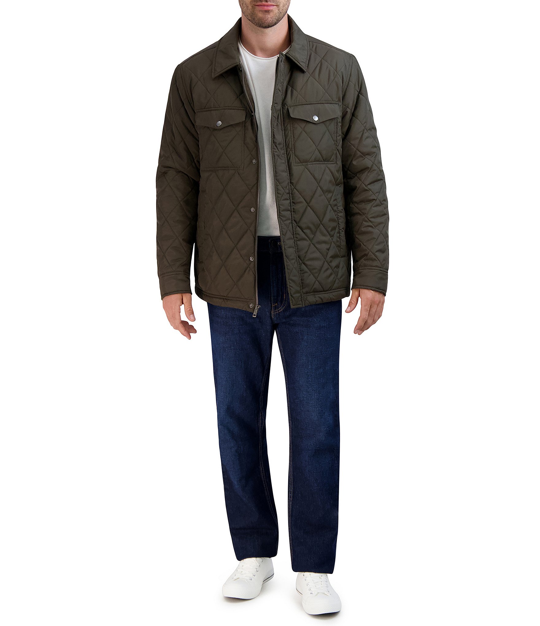 Cole Haan Diamond Quilted Jacket