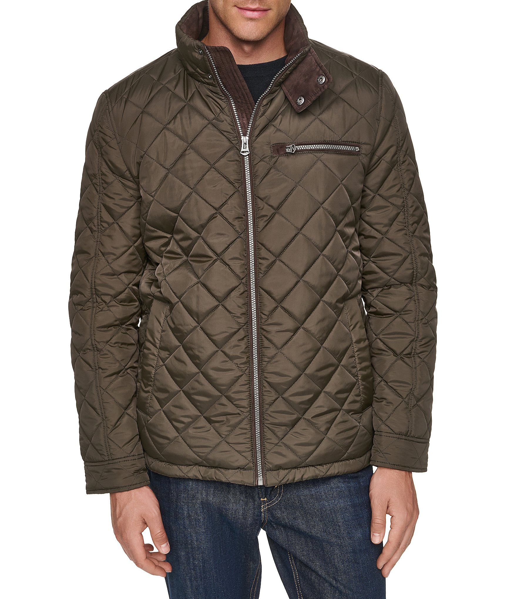 Cole Haan Diamond-Quilted Jacket
